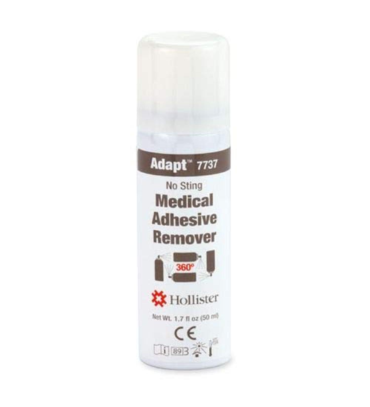 Hollister Adapt Medical Adhesive Remover, No Sting, 360 Spray 1.7 Oz