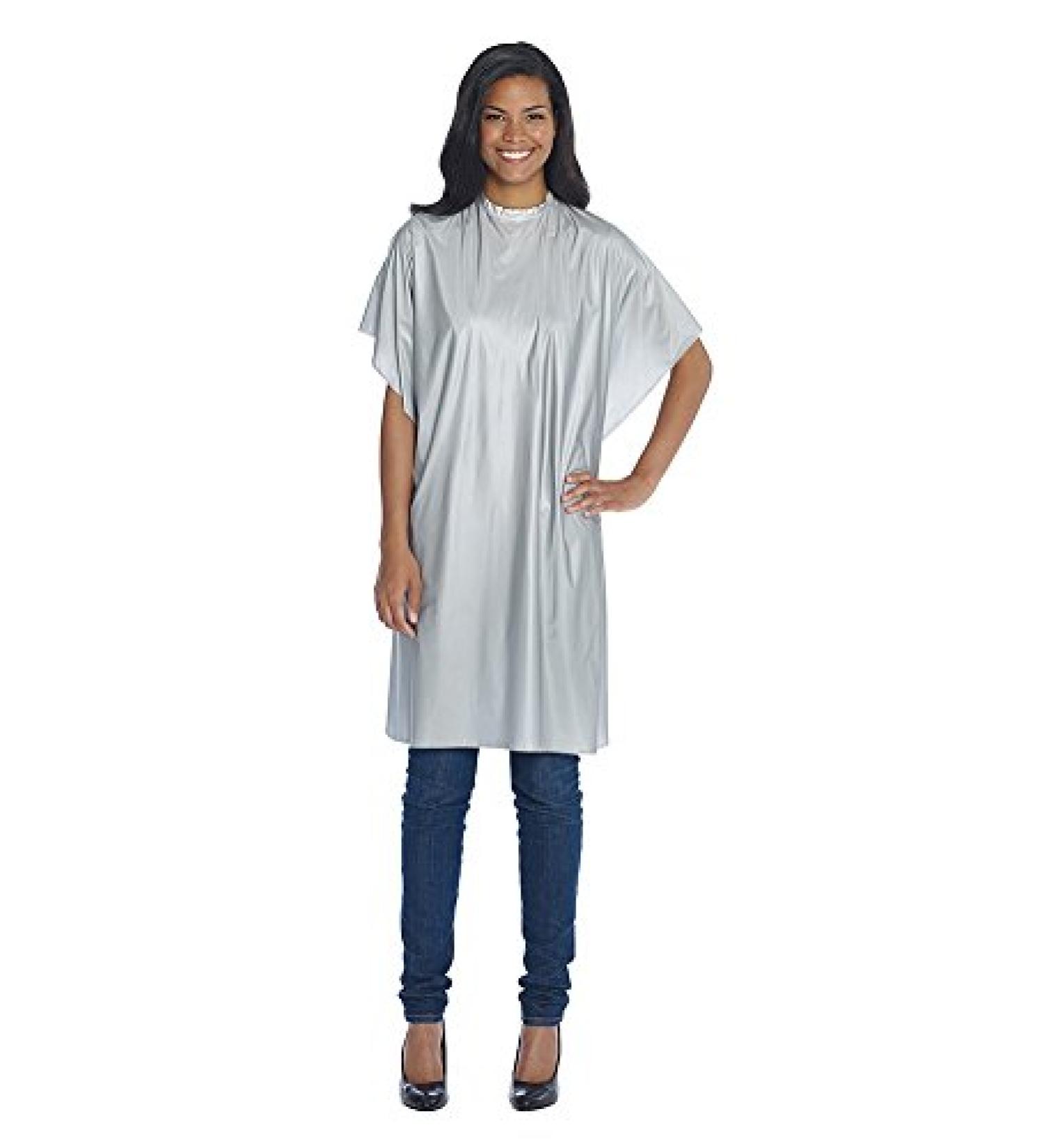 Diane Shampoo Cape, Silver, 36 x 54 Inches