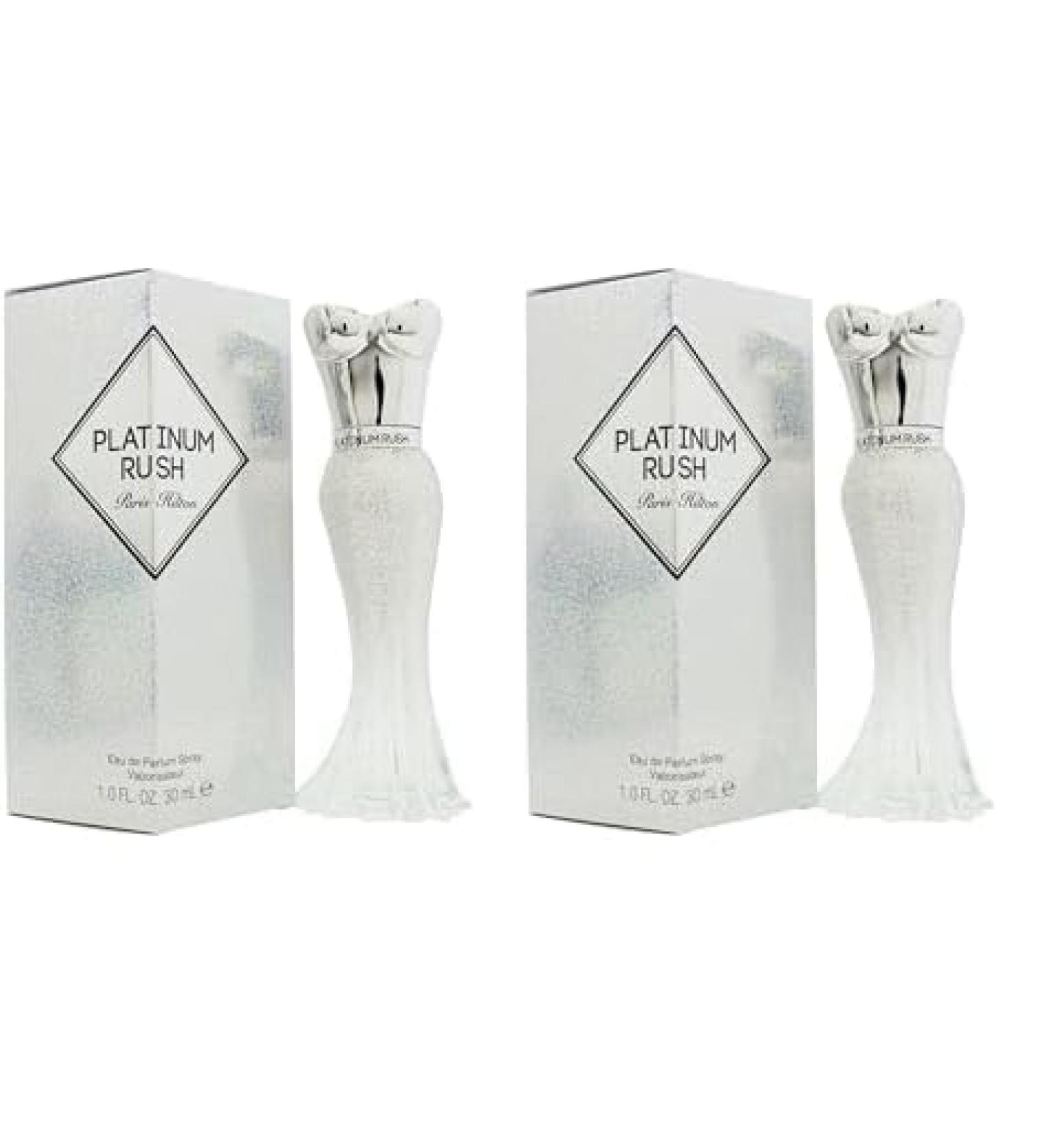 Paris Hilton Platinum Rush for Women Eau de Parfum Spray 1 Ounce/ 30ml (Pack of 2) 1 Count (Pack of 2) - Buy Online on GoSupps.com