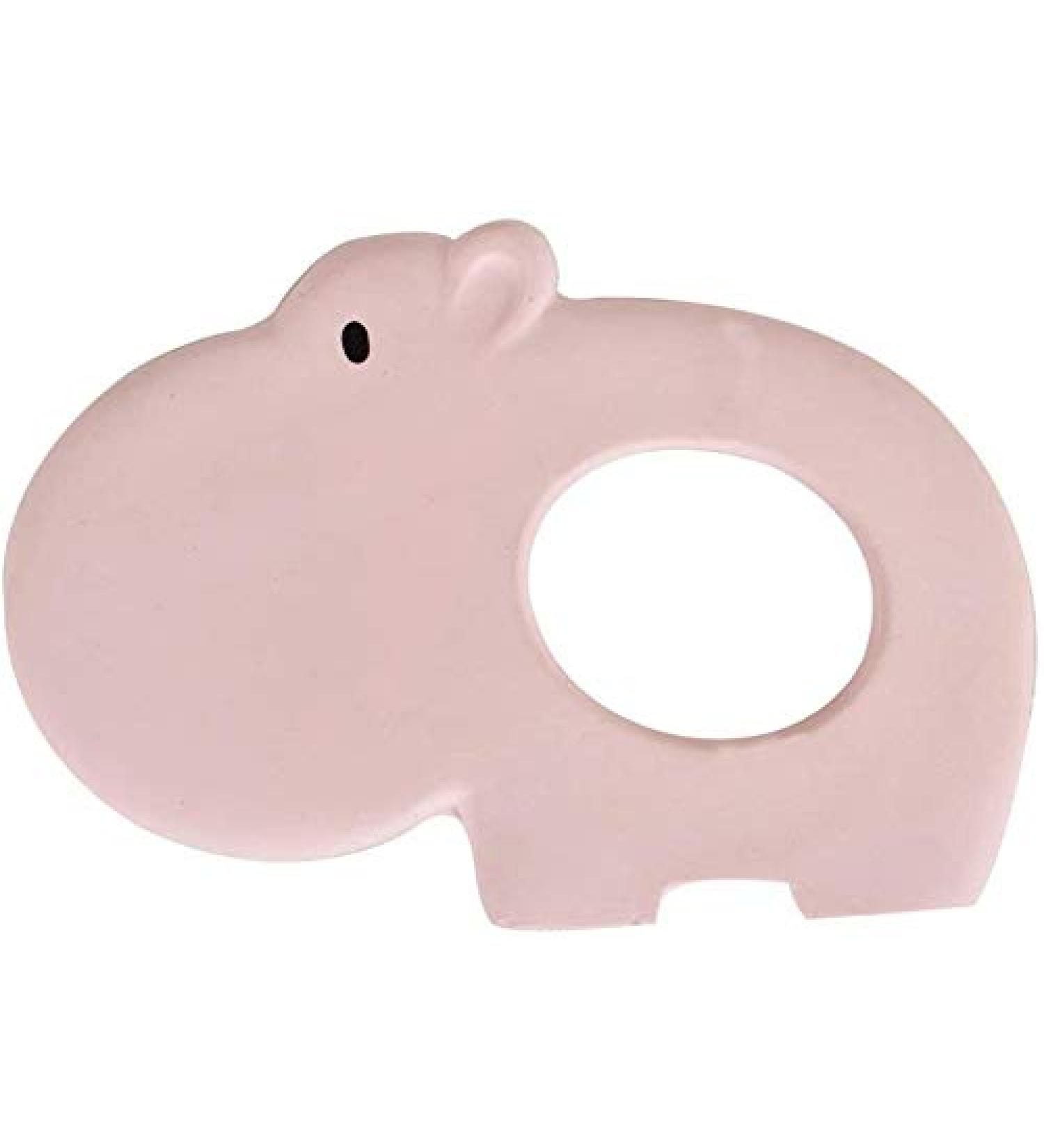Tikiri My First Safari Hippo Teether (Pink)