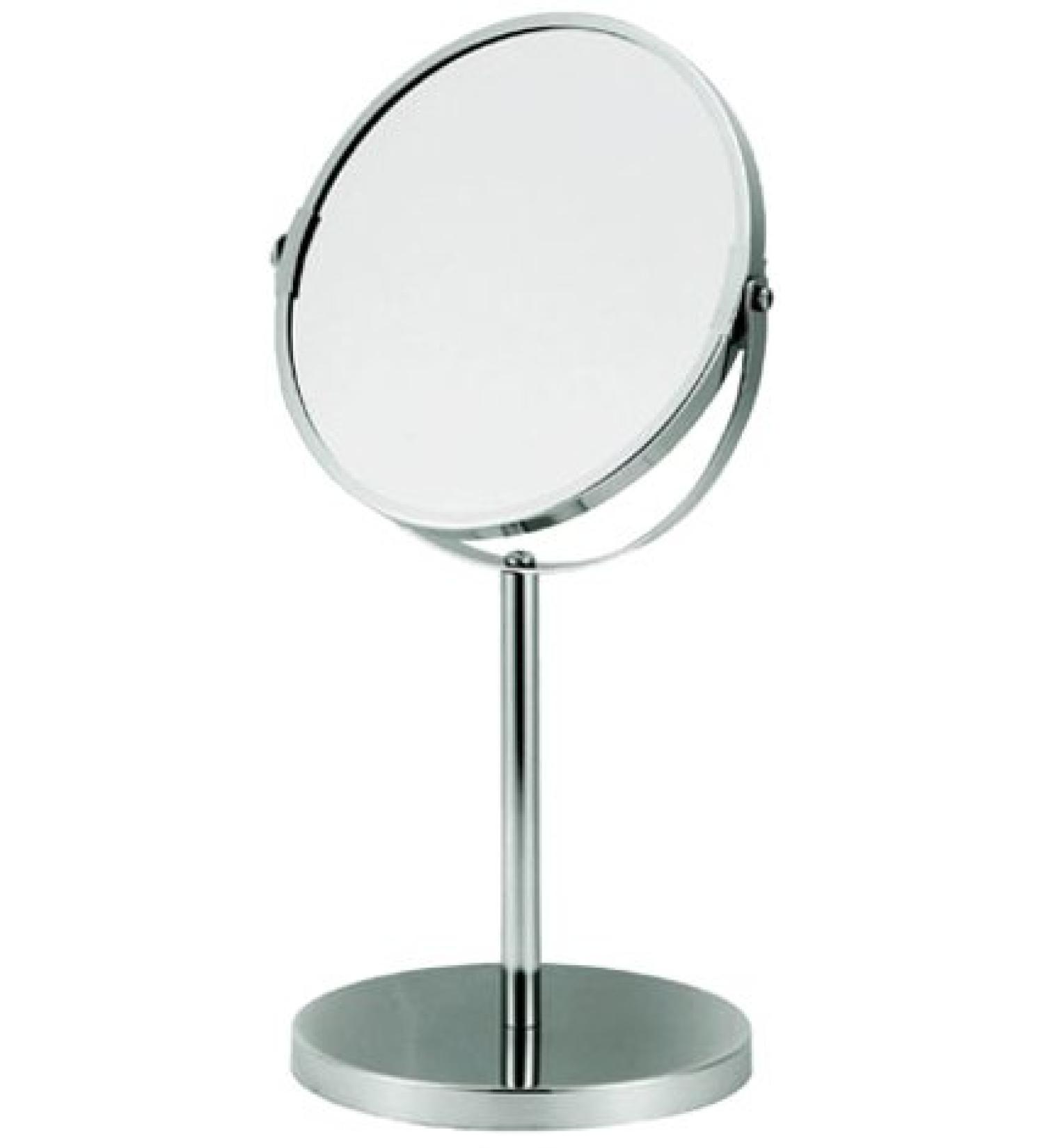 Rucci 5X Magnification and Normal View Classic Steamed Double Sided Vanity Mirror  Chrome