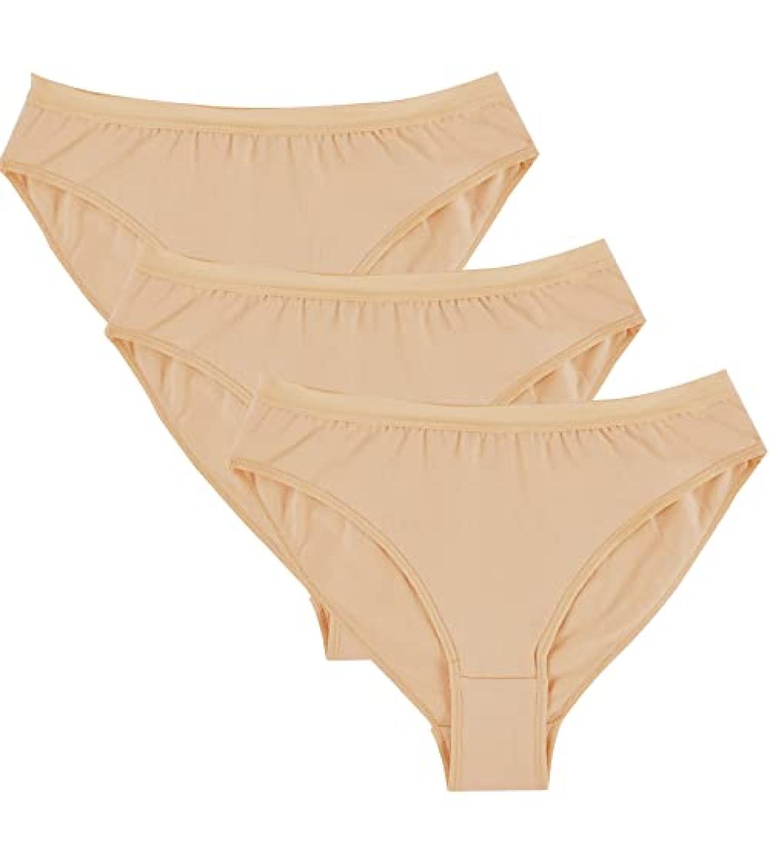 NEWCHAO Beige Seamless Dance Panties & Ballet Briefs for Girls 5-8 Years - Buy Online on GoSupps.com