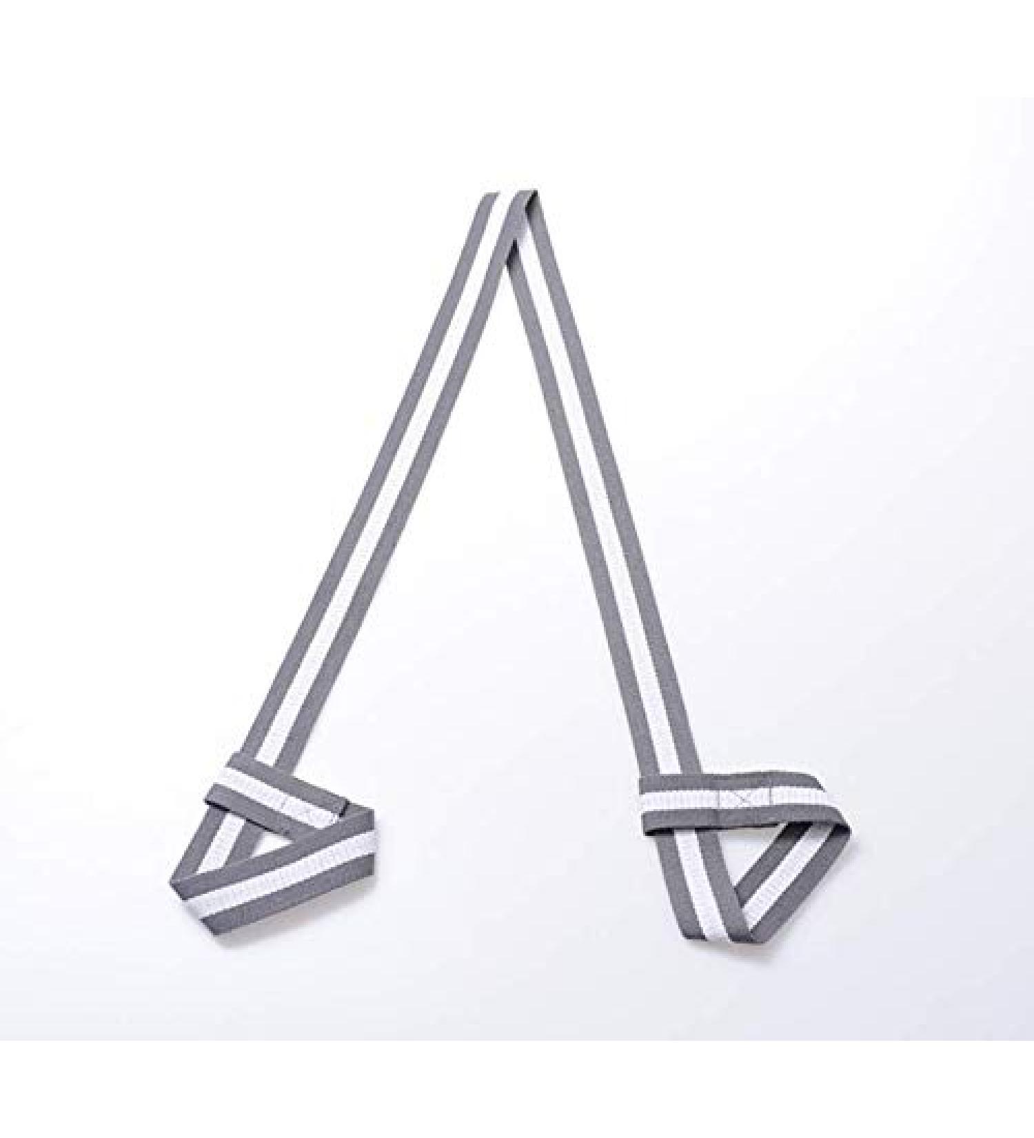 Buy PlayCool Durable Yoga Mat Harness Strap Sling - Gray/White | Yoga Mat Carrying Strap for Easy Transport - International Shipping Available - Buy Online on GoSupps.com