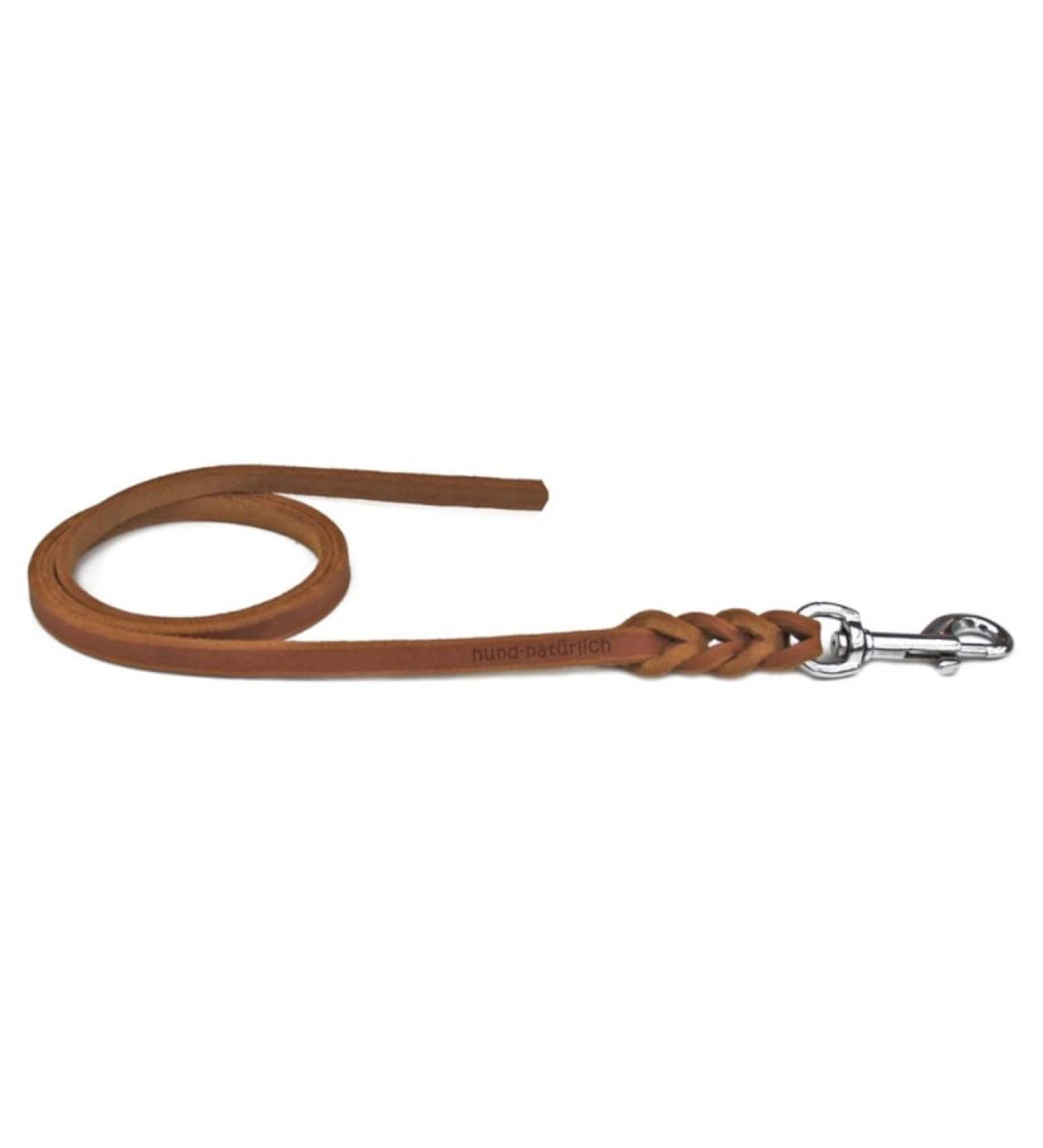 Buy Fat Leather Line 2.20m x 12mm Cognac with Chrome Hook - International Shipping Available - Buy Online on GoSupps.com