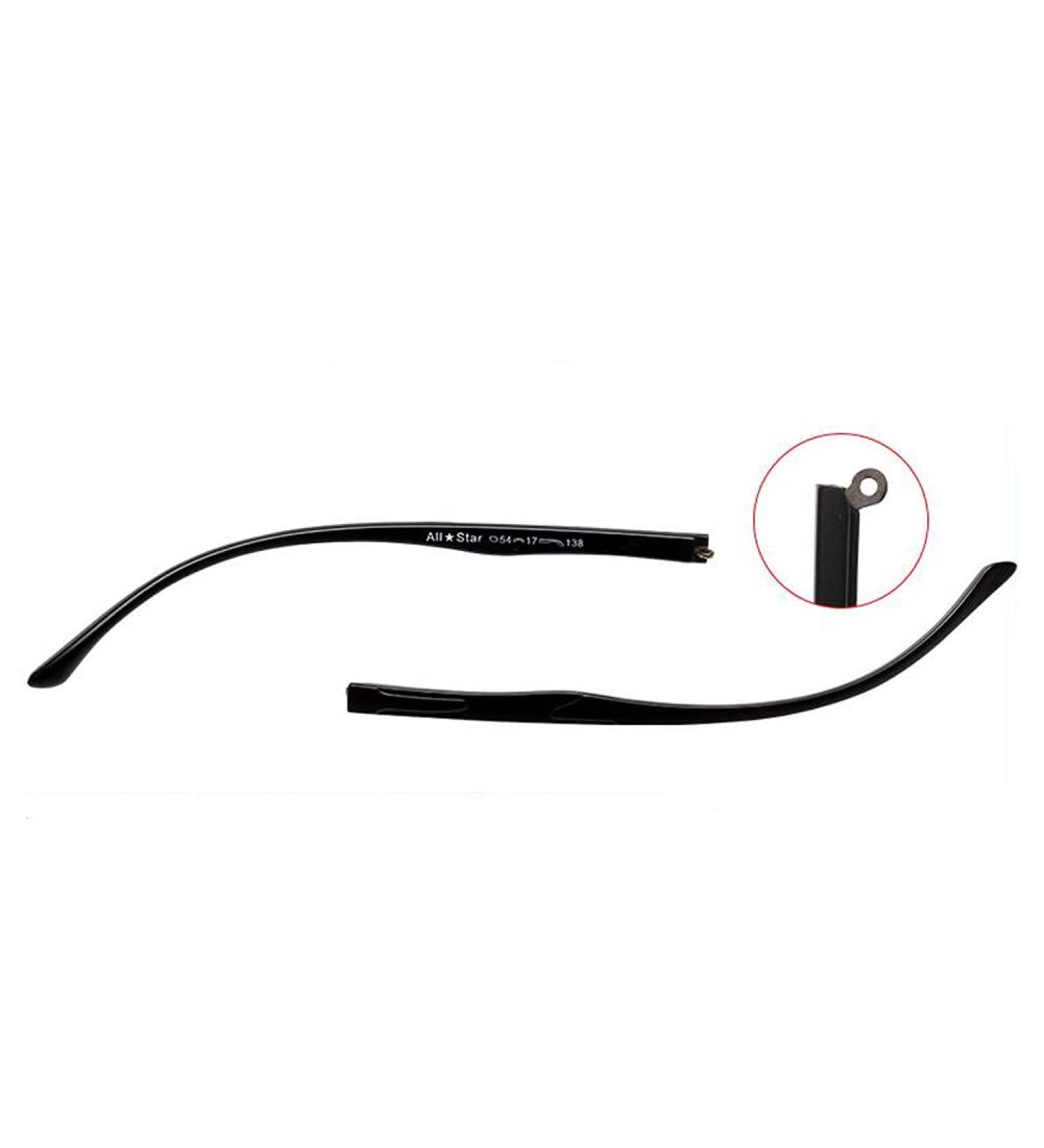 Jingyun 1 Pair Plastic Glasses Replacement Glasses Replacement Temple Glasses Frame Arms Legs for Adults-F06