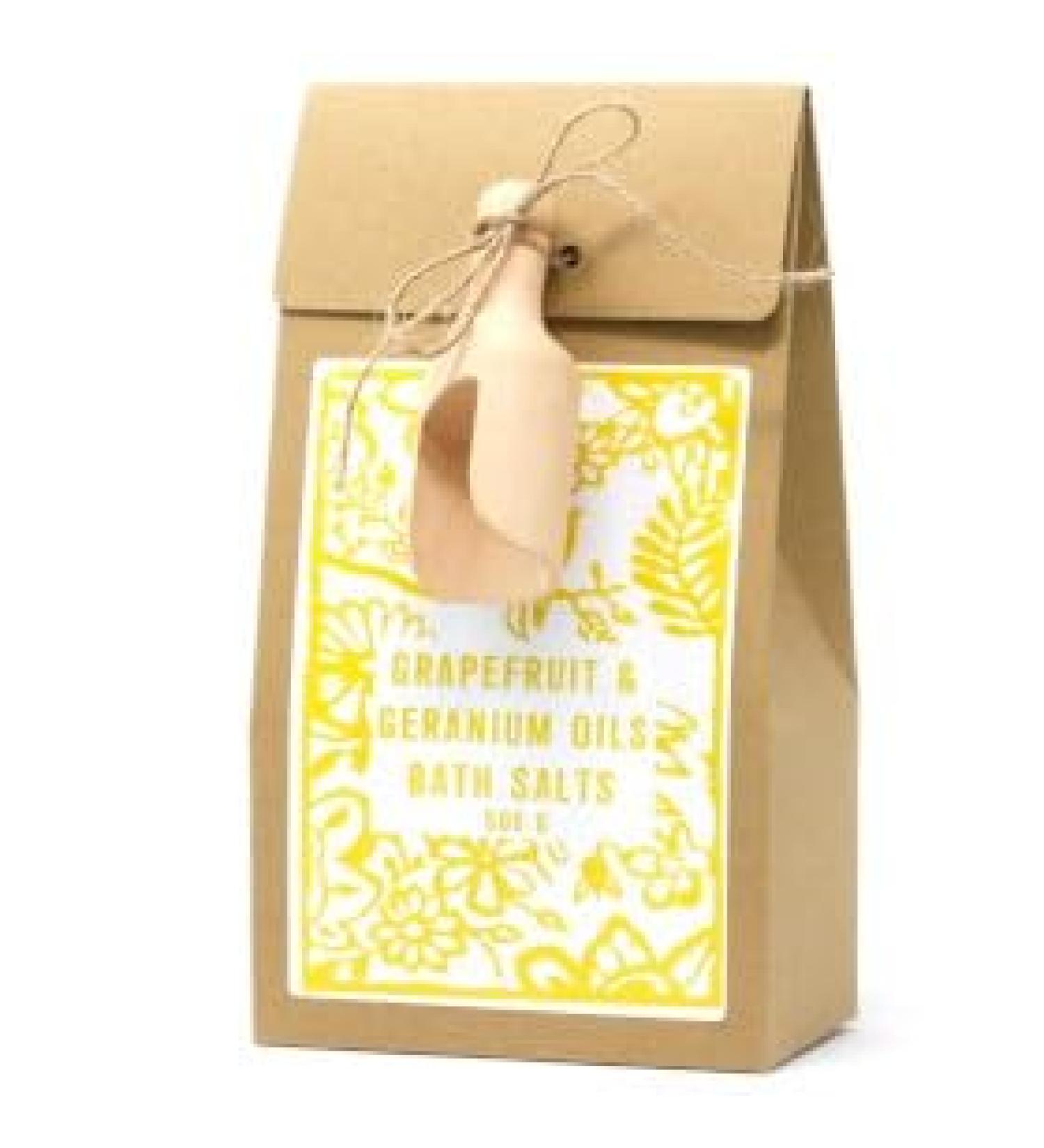 LINE NATURA Grapefruit and Geranium Bath Salts 500g