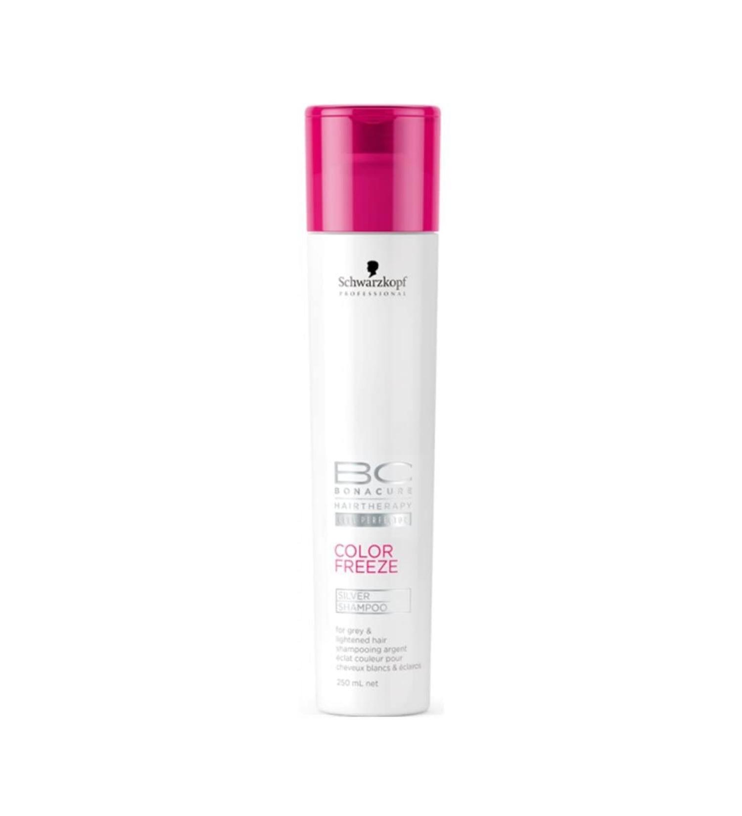 Schwarzkopf Bonacure Color Freeze Silver Shampoo 250ml - Maximum Color Protection & Radiance | International Shipping Available - Buy Online on GoSupps.com