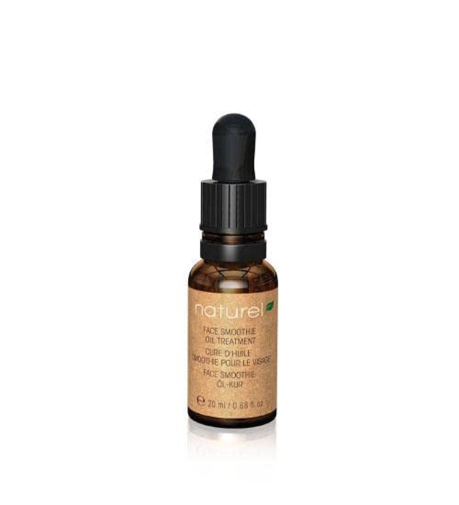 Naturel Face Smoothie Oil Kur 20mltre Belle CosmeticsVegan natural cosmetics for dry cracked skinAnti-agingagainst wrinklesWith argan oil and avocado oil