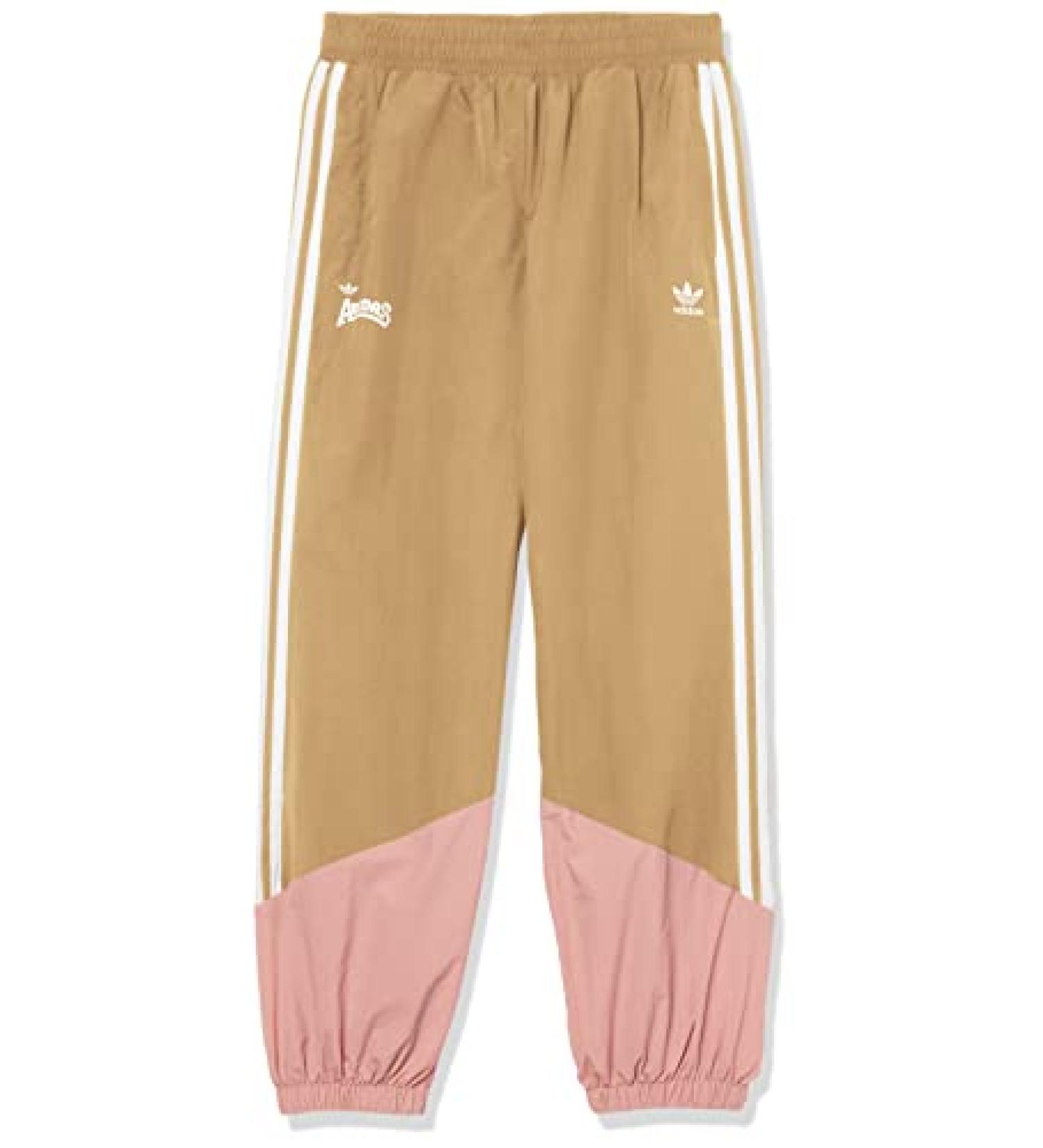 adidas Originals Girl's Large Beige/Wonder Mauve Track Pants | Stylish & Comfortable - Buy Online on GoSupps.com