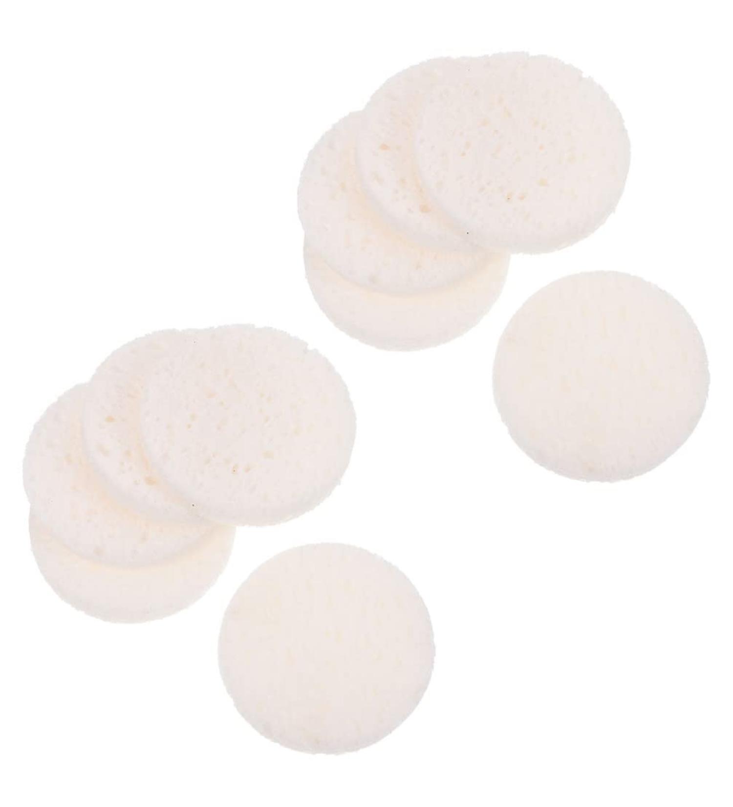 Fomiyes 40Pcs Reusable Facial Sponges - Makeup Removing Pads & Exfoliating Puff for Women | Eco-Friendly Face Cleansing & Skin Massage - Buy Online on GoSupps.com