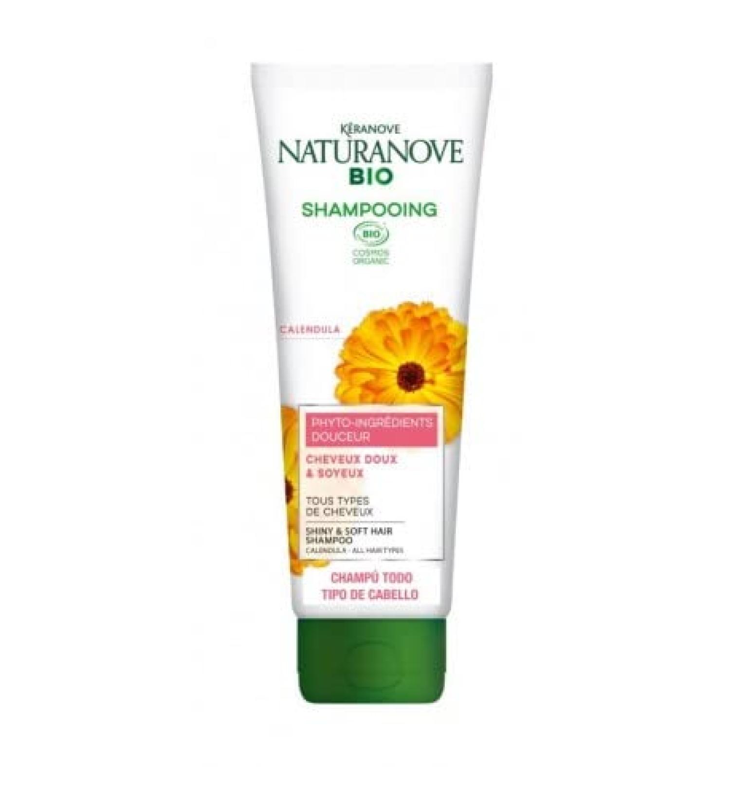 K ranove Shampooing au calendula - Naturanove Bio - Le flacon de 250 ml