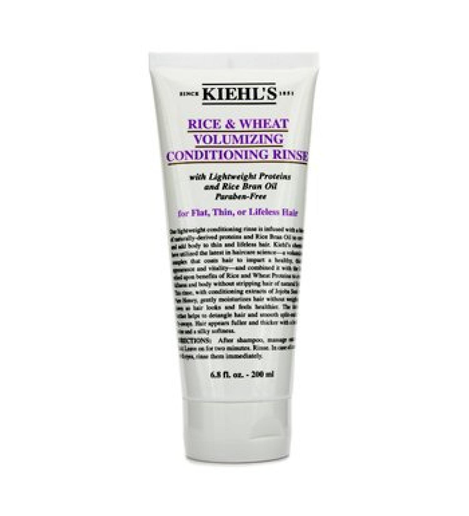 Kiehl's Volumizing Rinse for Fine or Lifeless Flat Hair Rice & Wheat 200ml