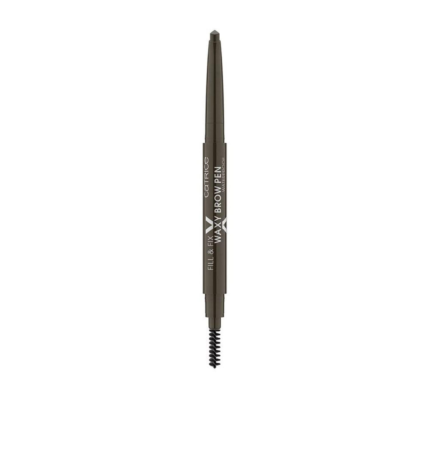 Catrice Fill & Fix Waxy Brow Pen Waterproof Eye Pencil eyebrow pencil No. 030 Dark Brown Braun vegan waterproof microplastic particles free (0.25g)