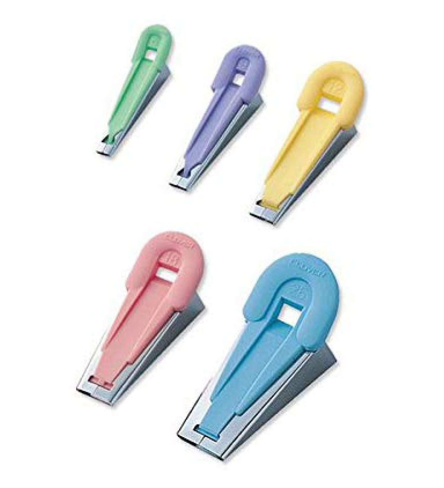 Clover Fusible Bias Tape Maker Bundle - 5 Sizes (1/4 3/8 1/2 3/4 1) - Buy Online on GoSupps.com