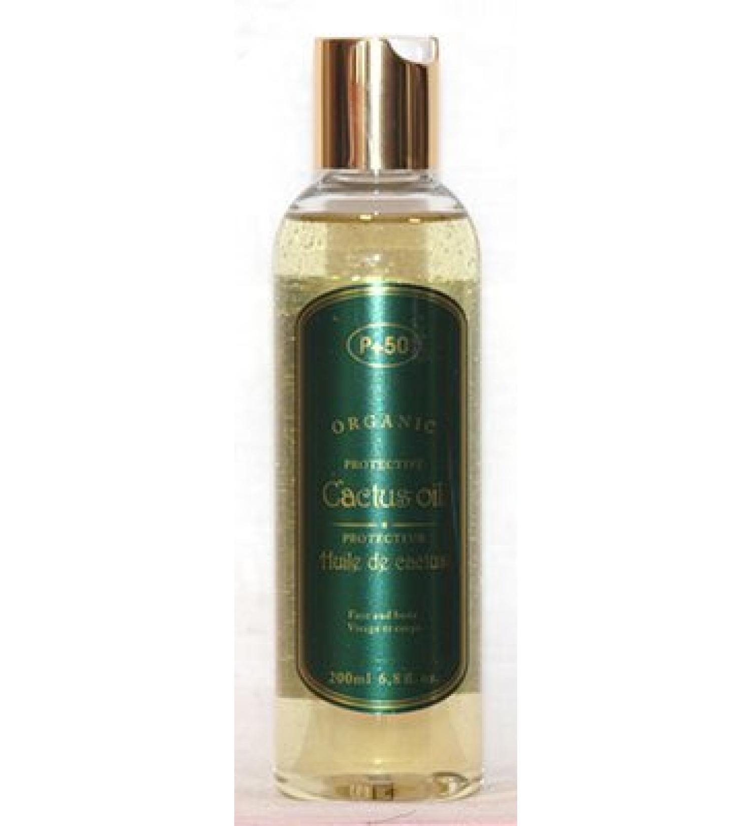 CACTUS OIL ORGANIC ENRICHED HAIR OIL | SKIN OIL 200ML By P+50 - Fragrance Free