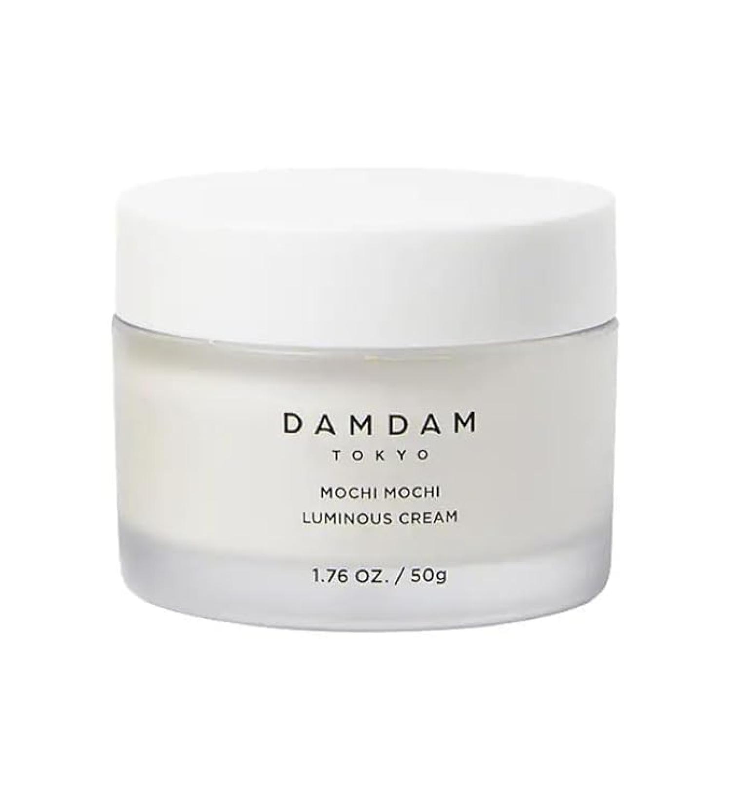DAM.D - Mochi Luminous Plumping & Hydrating Moisturizer - Deeply Hydrating Plumping & Radiance-Boosting Face Cream - Vegan Lightweight Clean Formula (50 g) - Buy Online on GoSupps.com