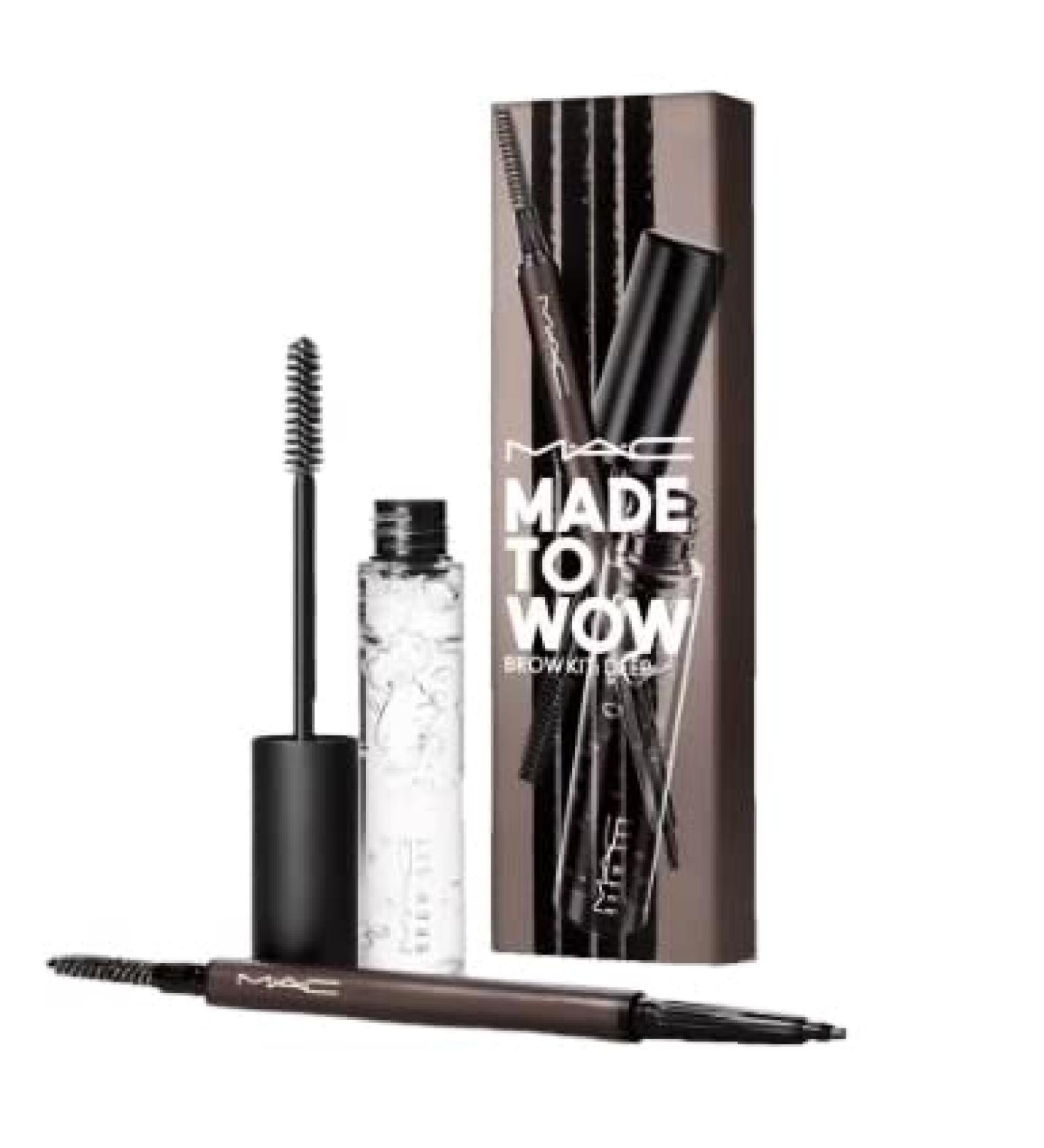 MAC Made To Wow Brow Kit: Deep - Enhance Your Brows | International Shipping Available - Buy Online on GoSupps.com