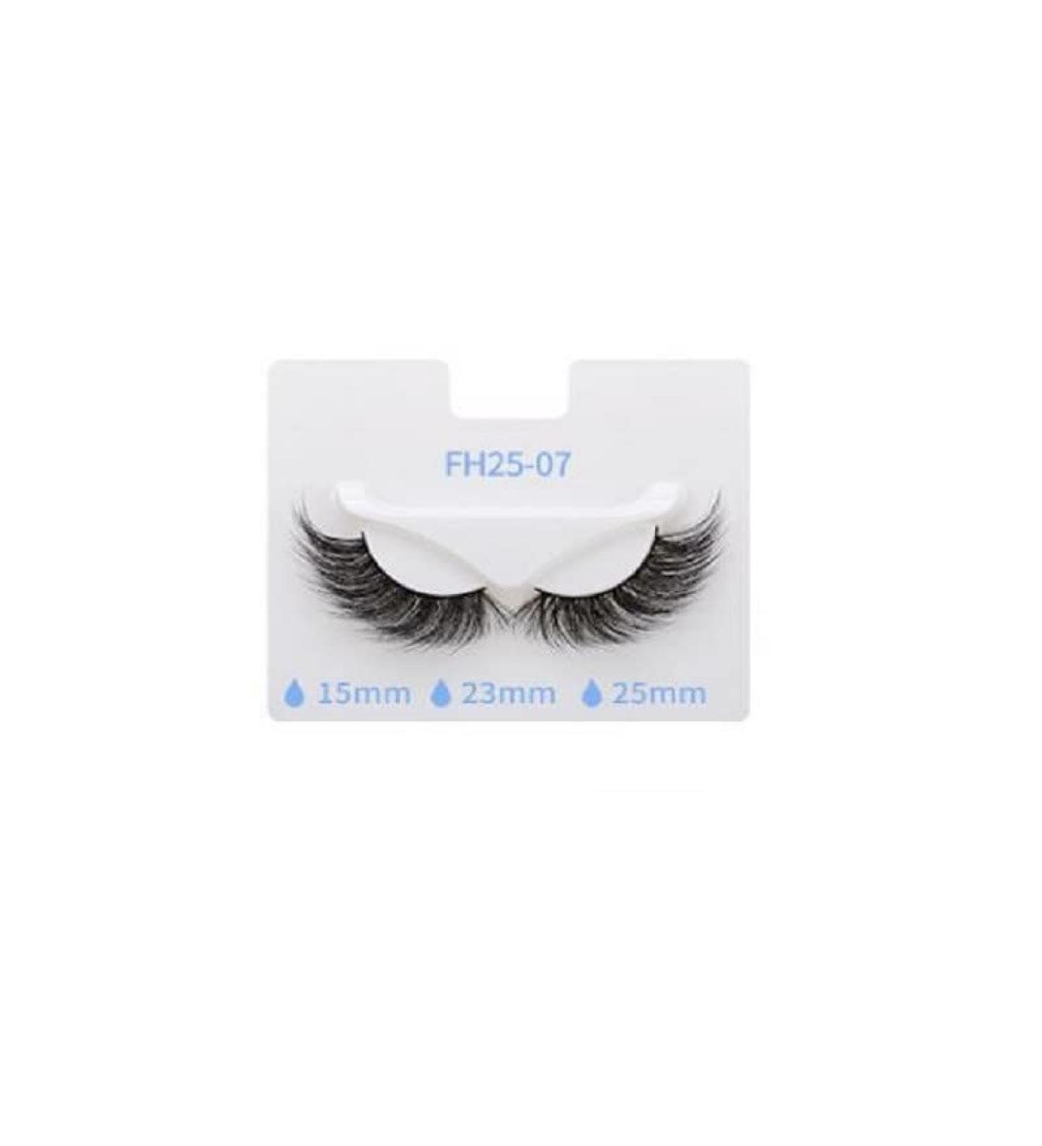 Reusable 3D Angel Wings False Eyelashes - Soft Thick & Fluffy Handmade Extensions #07 - Buy Online on GoSupps.com