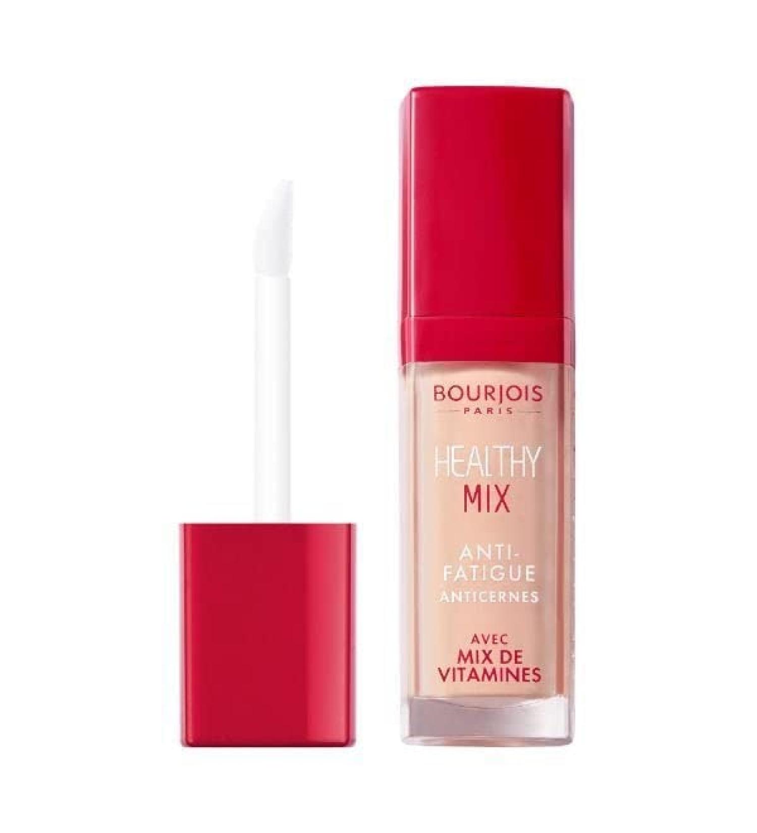 Bourjois 2 x Bourjois Healthy Mix Anti Fatigue Foundation 30ml Sealed - 53 Light Beige