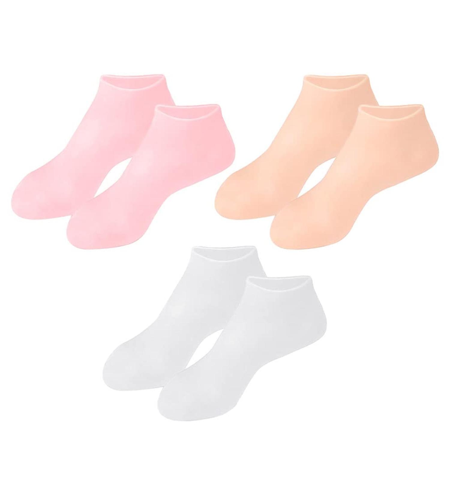Lurrose 3 Pairs gel socks men socks moisturizing socks for women low cut socks women stocking stuffers for guys anti cracking foot socks features socks for women Japan invisible Miss Sebs 16.5x8.5cm - Buy Online on GoSupps.com