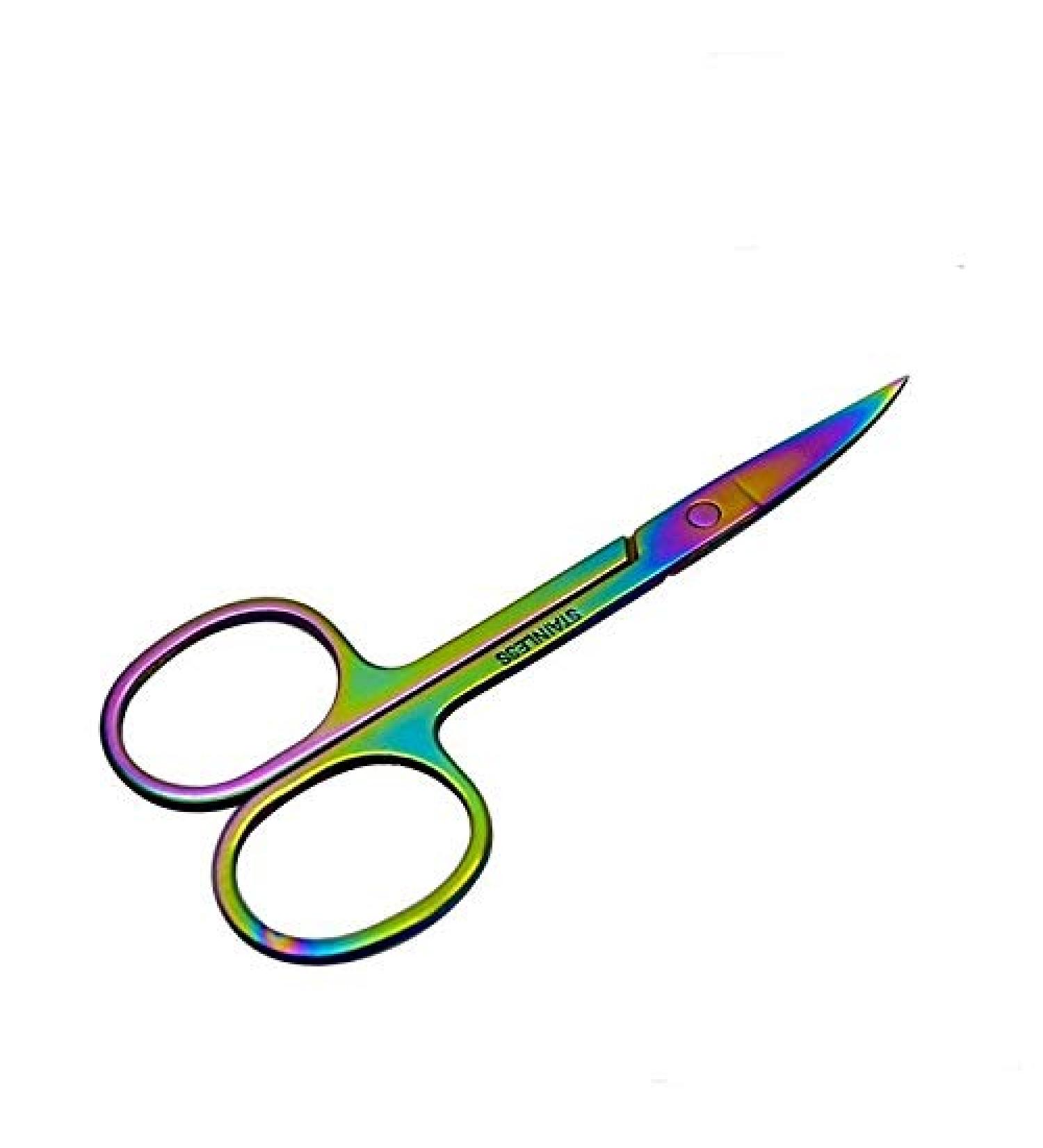 ABE Multi Purpose Scissors Eyebrows Eyelashes Cuticle Nail Scissors Home and Professional Use - Buy Online on GoSupps.com