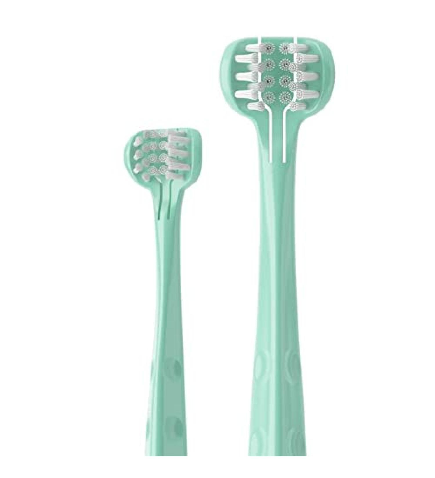 Babyease 3-Sided Ultra Soft Toothbrush| All Sides Cleaning for Baby & Toddler 1+ Years - Buy Online on GoSupps.com