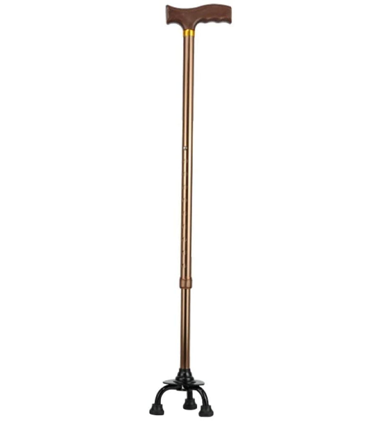 Canes Walking Stick Walking Stick Elderly Crutches Three Feet Non Slip Cane Telescopic Height Adjustable Household Crutches Run forward - Buy Online on GoSupps.com