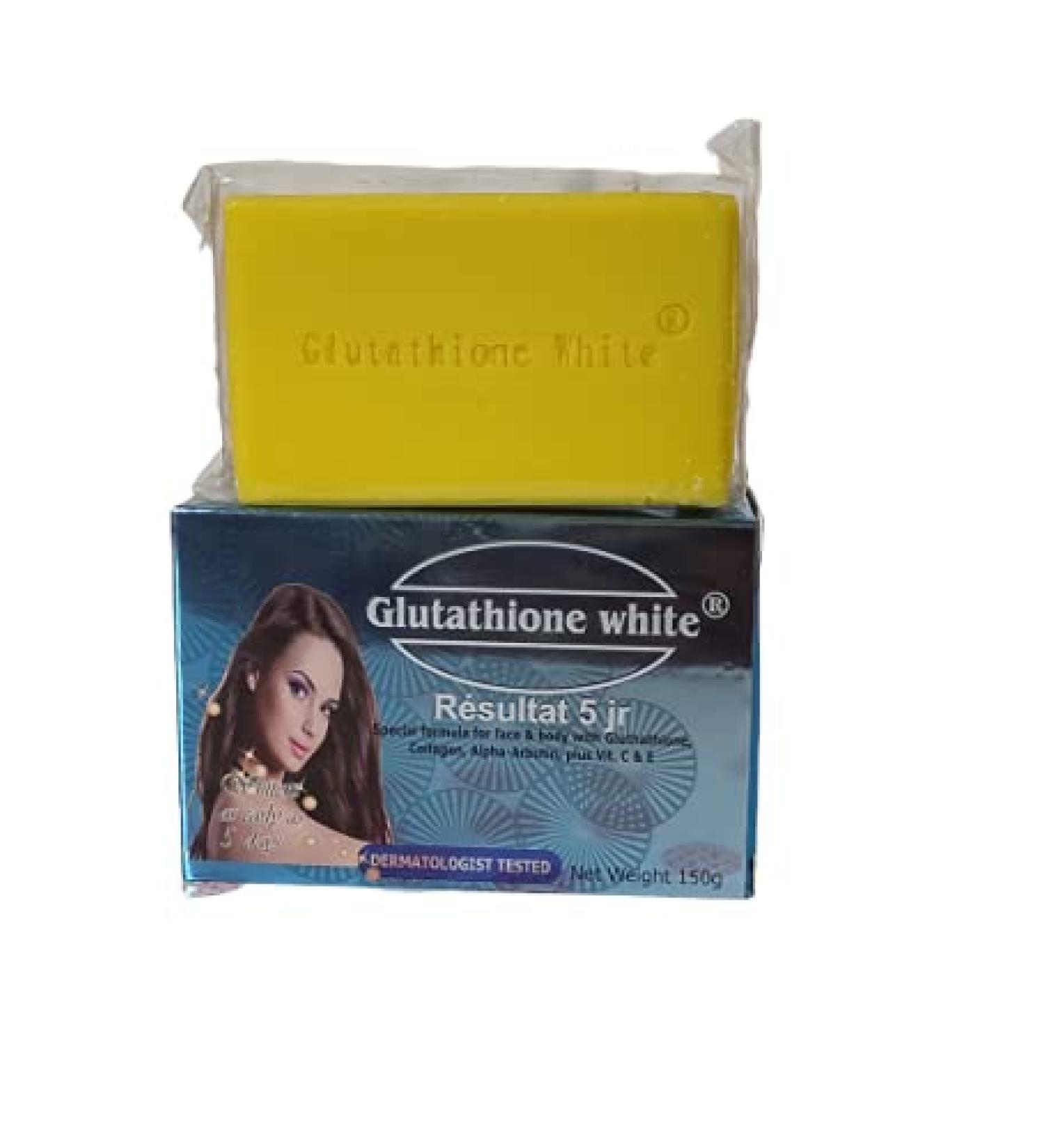 GLUTA MASTER Glutathione White soap results in 5 days 150g! Skin lightening.