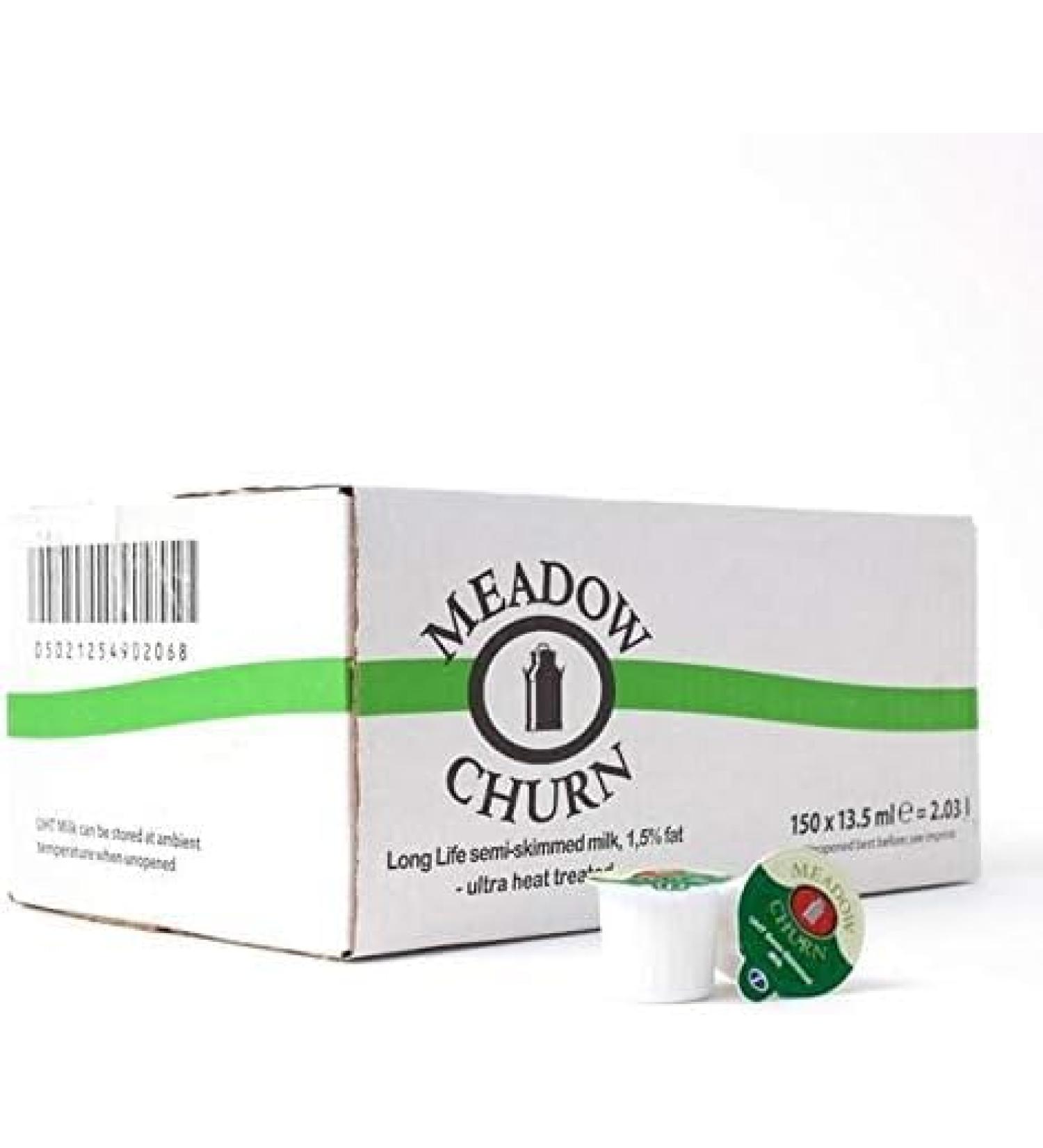 Meadowchurn UHT Semi Skimmed Milk Portions 150 x 13.5ml