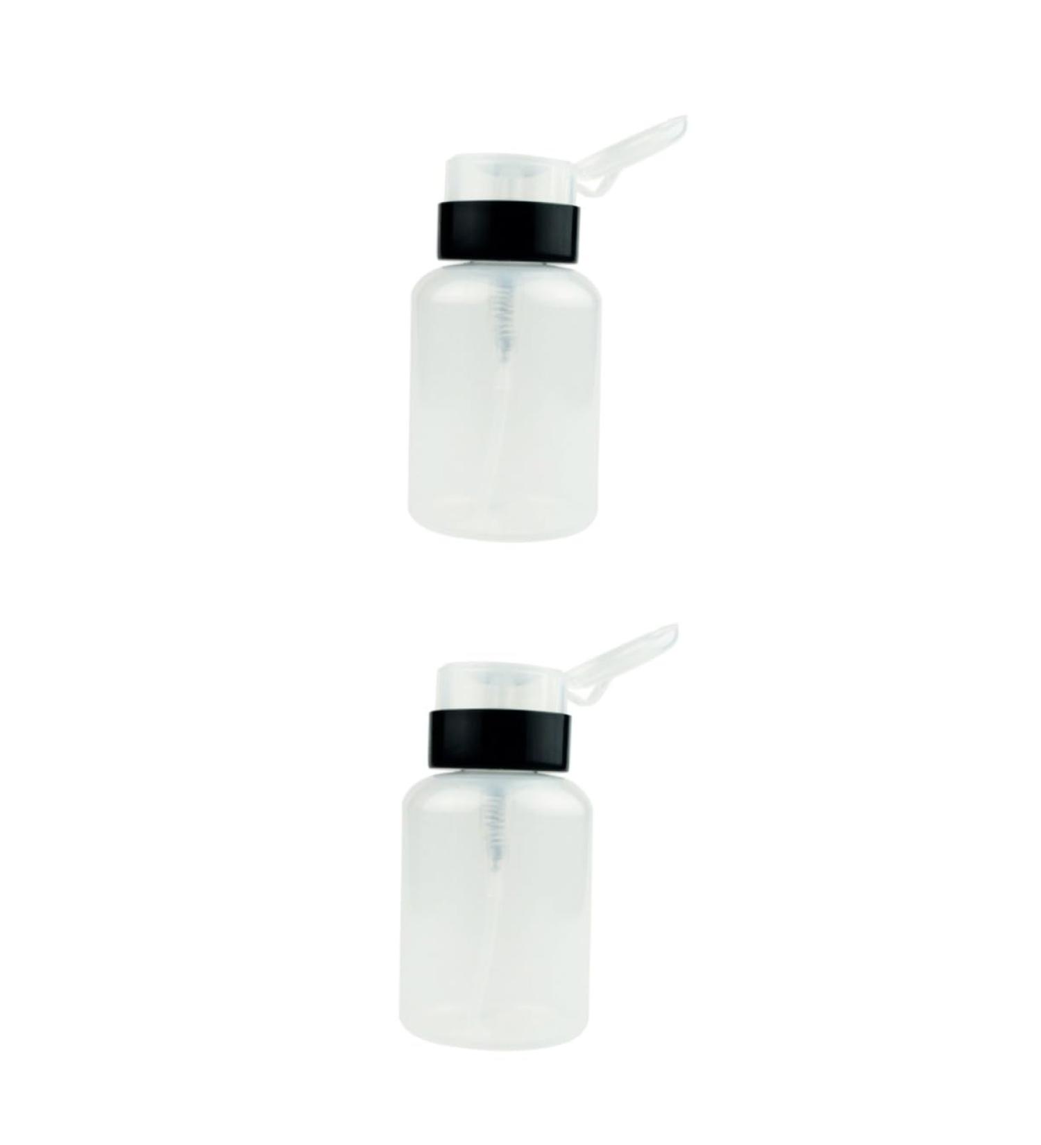  Ipetboom Ipetboom 2-Pack 210ml Lockable Plastic Nail Polish Remover Bottles with Pressure Pump for Easy Liquid Dispensing for Travel and Home - Buy Online on GoSupps.com