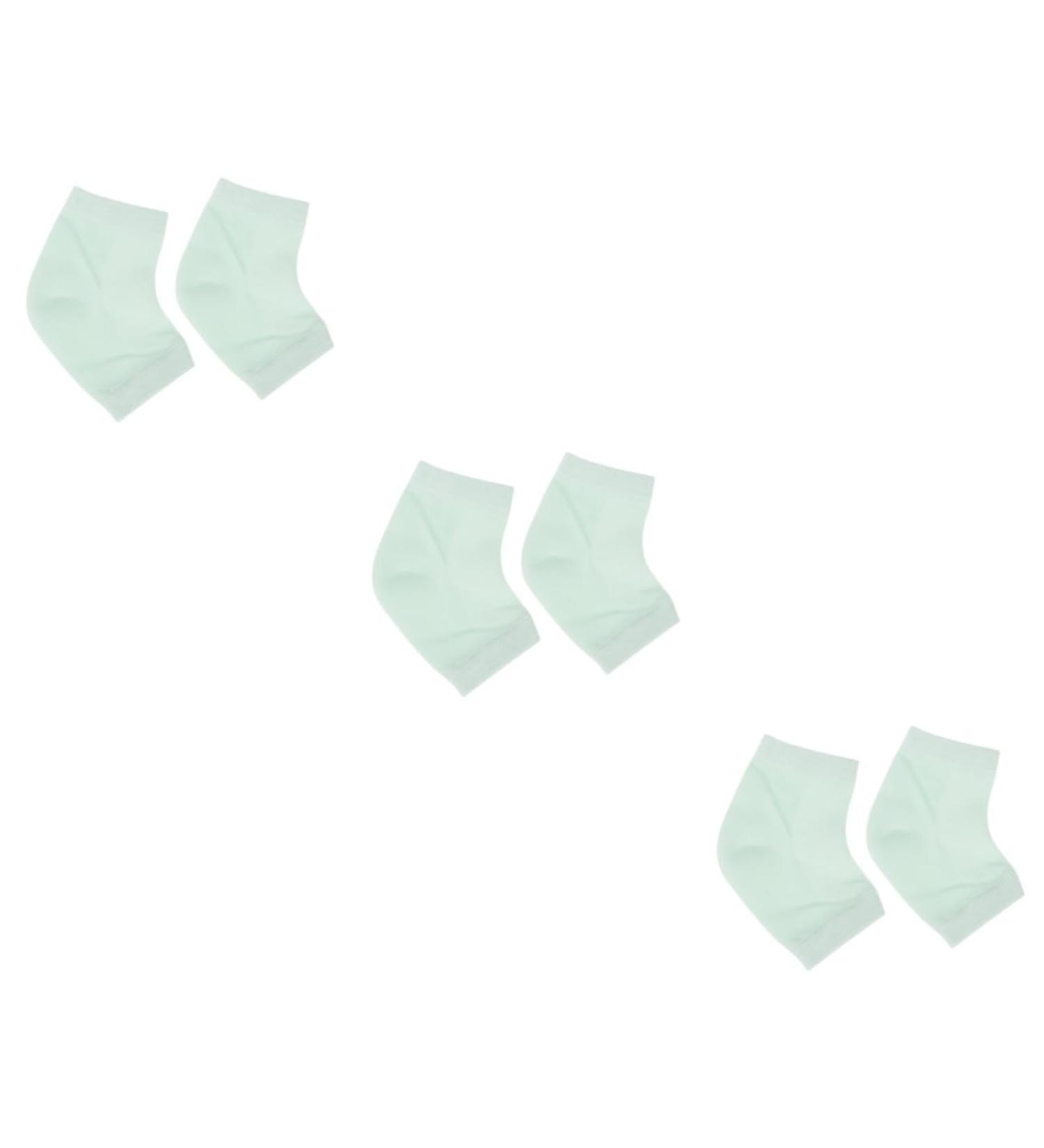 POPETPOP 3 Pairs Thick Socks moisturising Heel Sock Heel Socks Heel Sleeve moisturizing Anti- Cracking Ankle Socks moisturizing Heel Sleeve Silk Socks Miss Non-Slip Rear Foot Cover - Buy Online on GoSupps.com