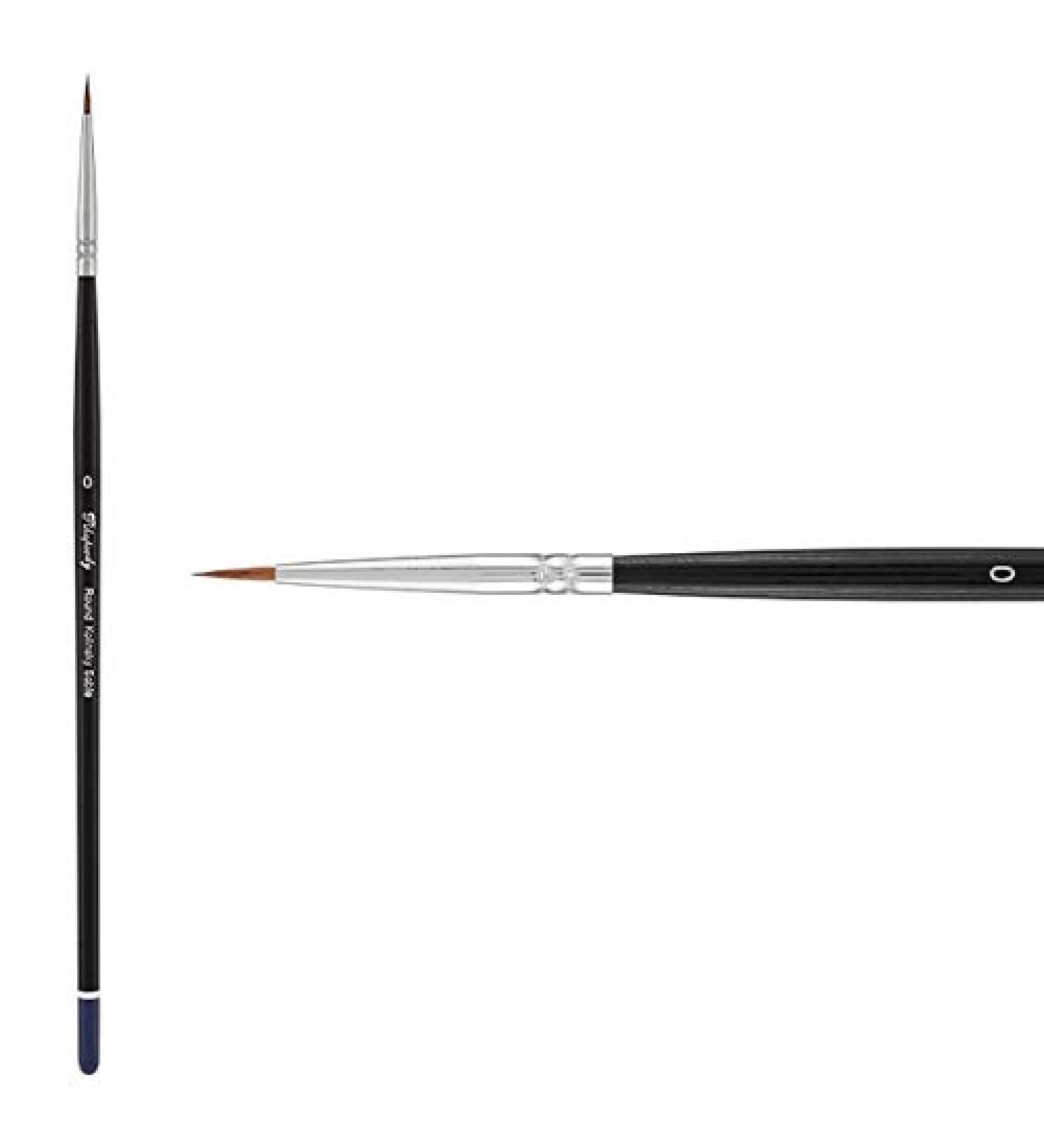 Creative Mark Rhapsody Kolinsky Sable Watercolor Paint Brush - Round 0 # 0 | Professional Quality for Watercolor, Gouache, Inks, and Fluid Medias - Buy Online on GoSupps.com