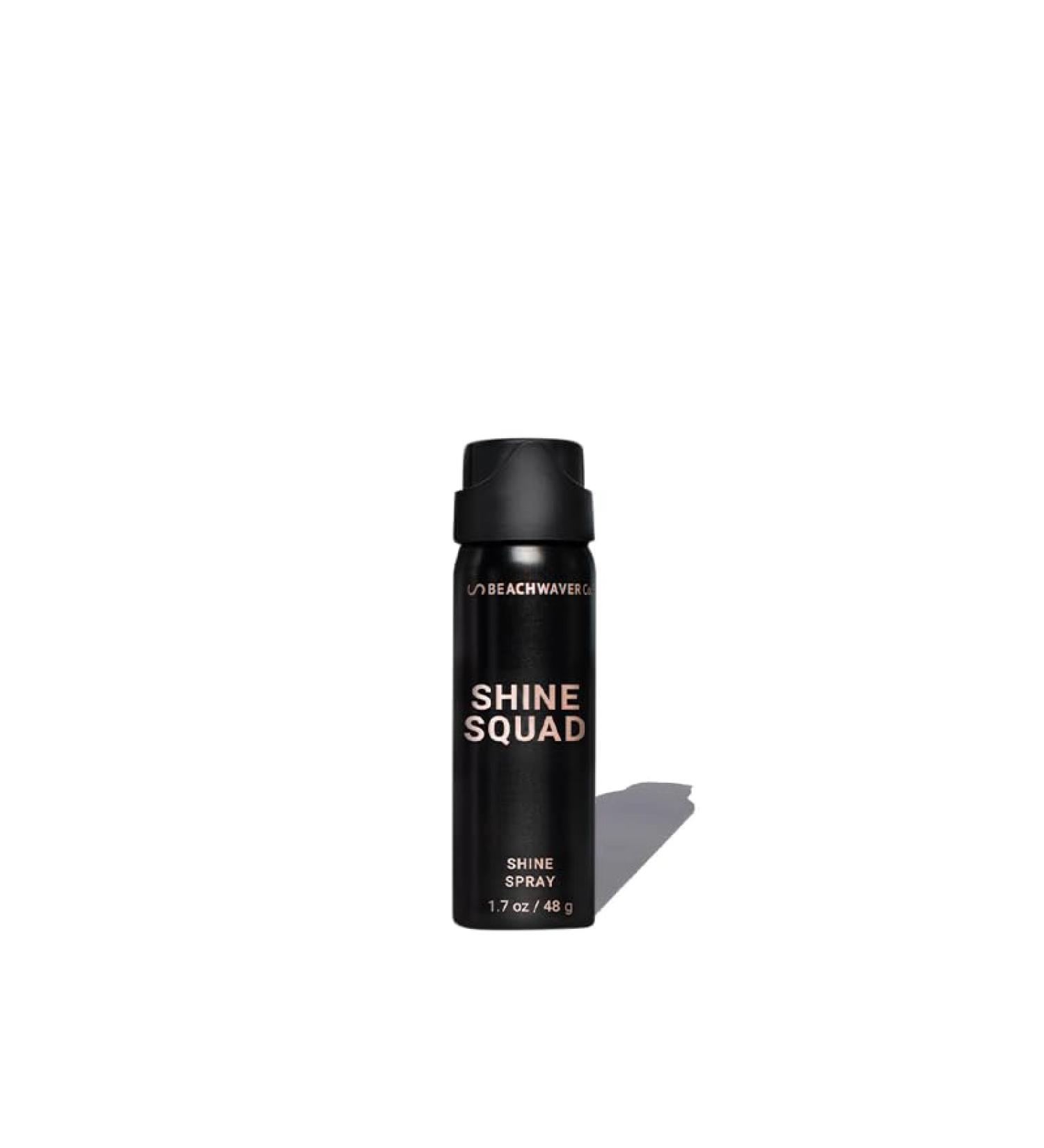Beachwaver Shine Squad Shine Spray (Travel Size) - Lightweight Glossy Finishing Spray for Hair with HiX Vegan Bond Multiplers - Post-Styling High-Gloss Mist for a Smooth Finish & No Frizz (1.7 Fl Oz) - Buy Online on GoSupps.com