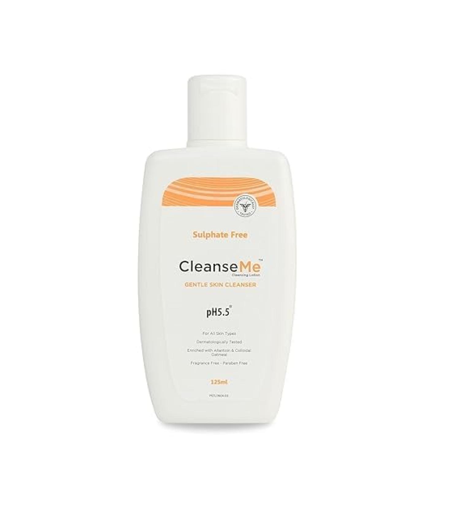 Buy Skin Cleanser Face Wash 125 ML - All Skin Types Allantoin & Colloidal Oatmeal Soap Free Use with/without Water - International Shipping - Buy Online on GoSupps.com