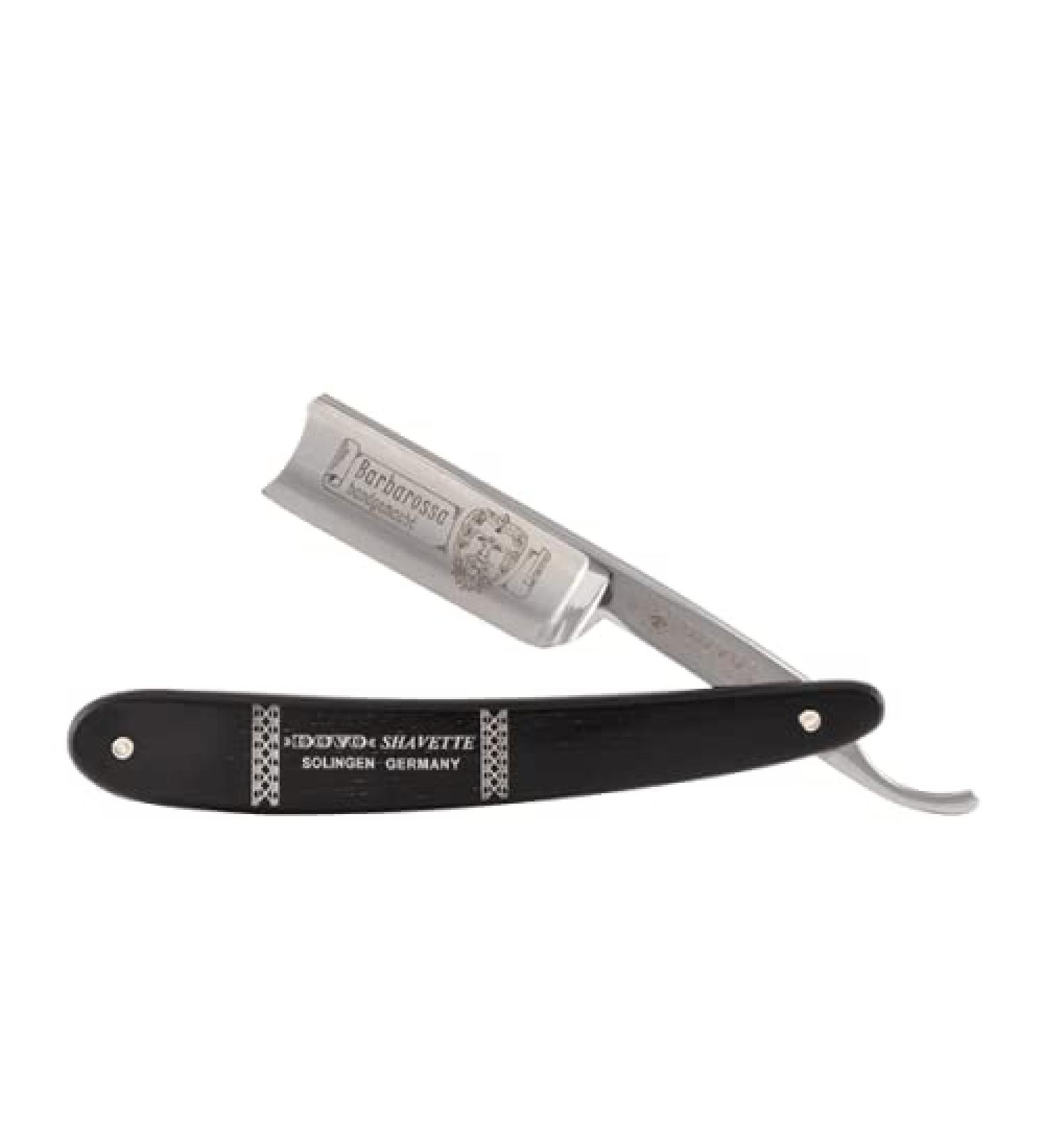 Buy DOVO Barbarossa Razor | Ebony 5/8 Spanish Head | Carbon Steel Full Hollow Grind - International Shipping Available - Buy Online on GoSupps.com