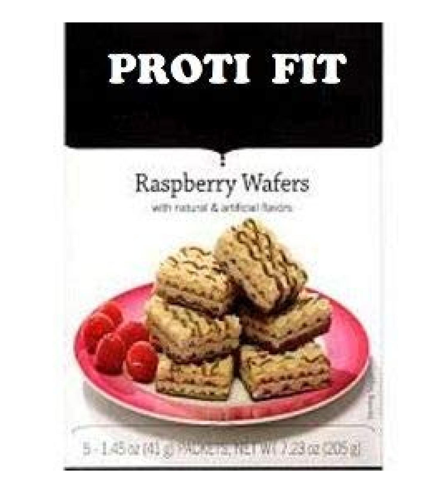 Proti Fit Bariatrix Raspberry Wafer Square for weight loss - 15 grams of protein - 5 box serving