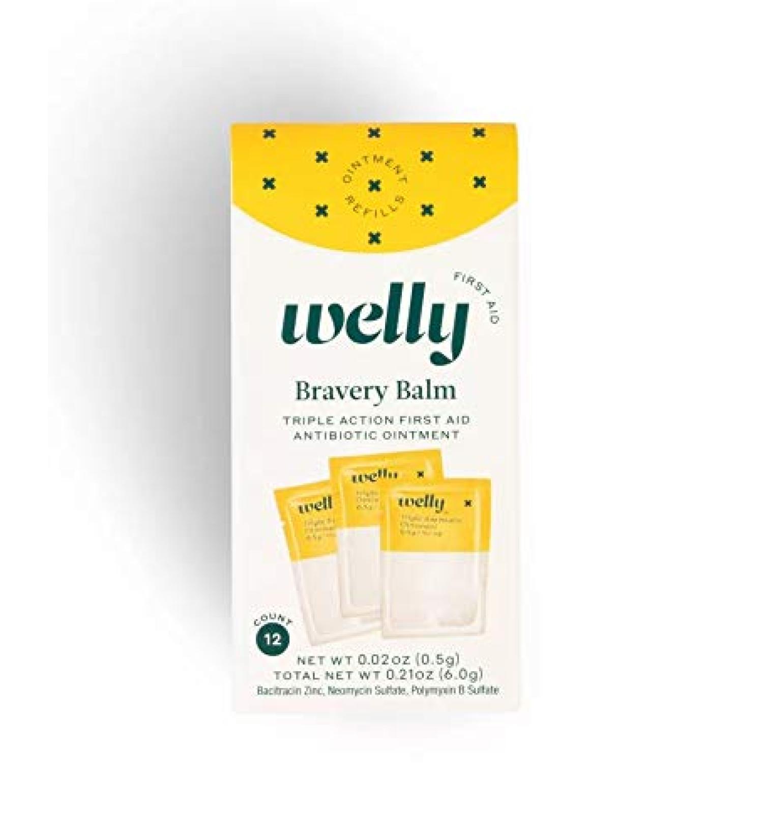 Welly Triple Antibiotic Replenishment Pack - 12 Count: Fast Healing Formula - Buy Online on GoSupps.com