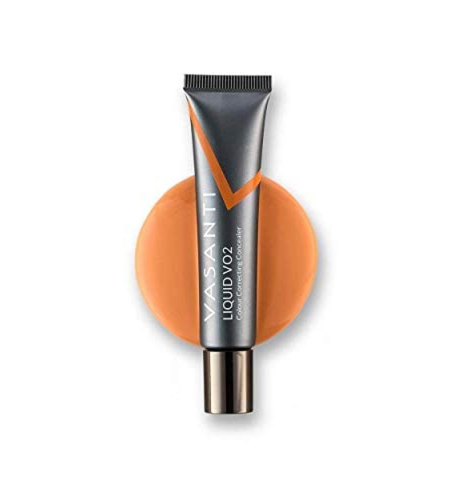 VASANTI Liquid VO2 Undereye Color Corrector and Concealer-Medium to Deep Skin Tones-Paraben & Gluten Free - Buy Online on GoSupps.com