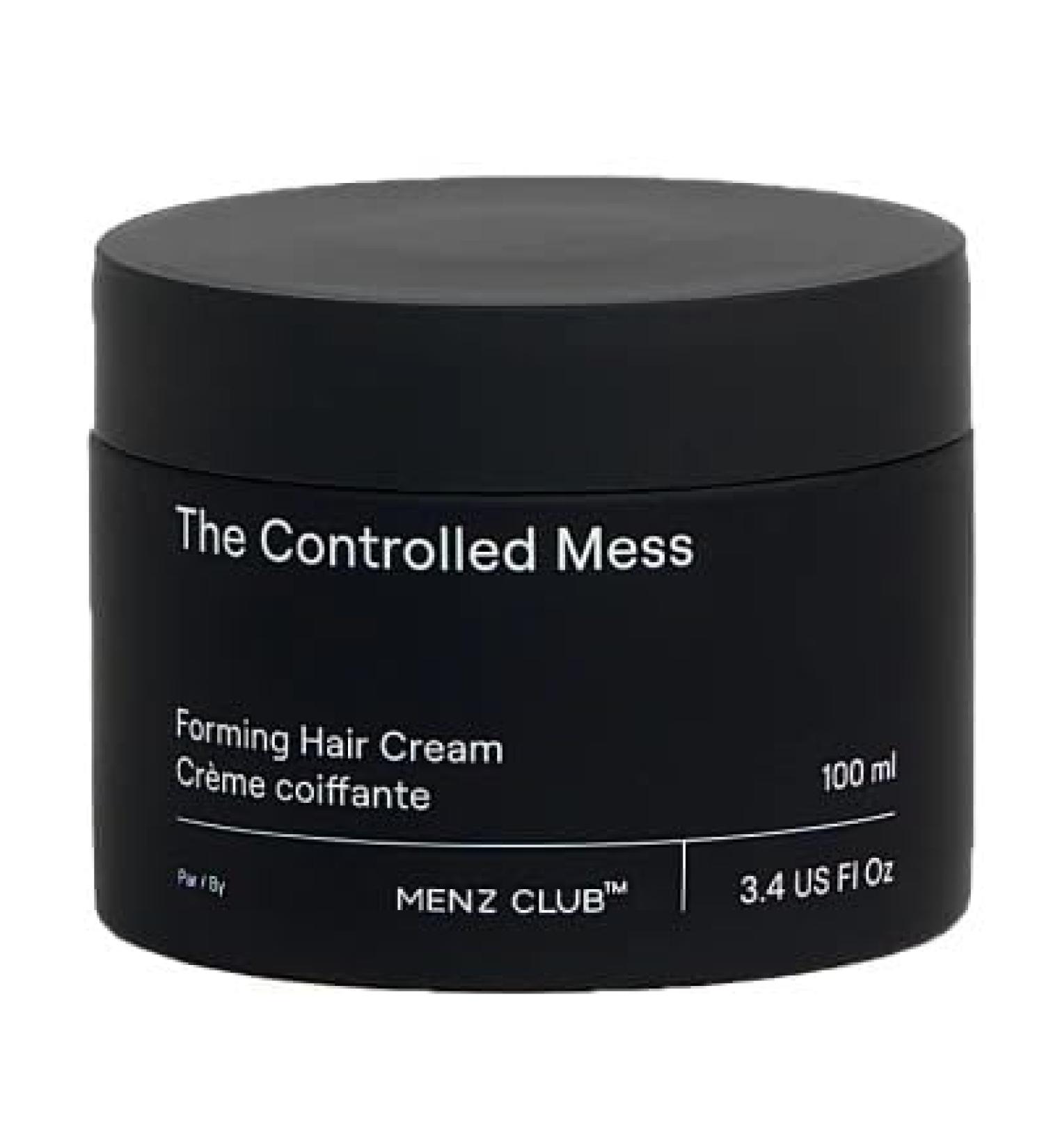 Menzclub Men's Forming Cream - Controlled Mess Hair Styling Cream for Perfect Definition & Shine | Ideal for Messy & Curly Hair - Buy Online on GoSupps.com