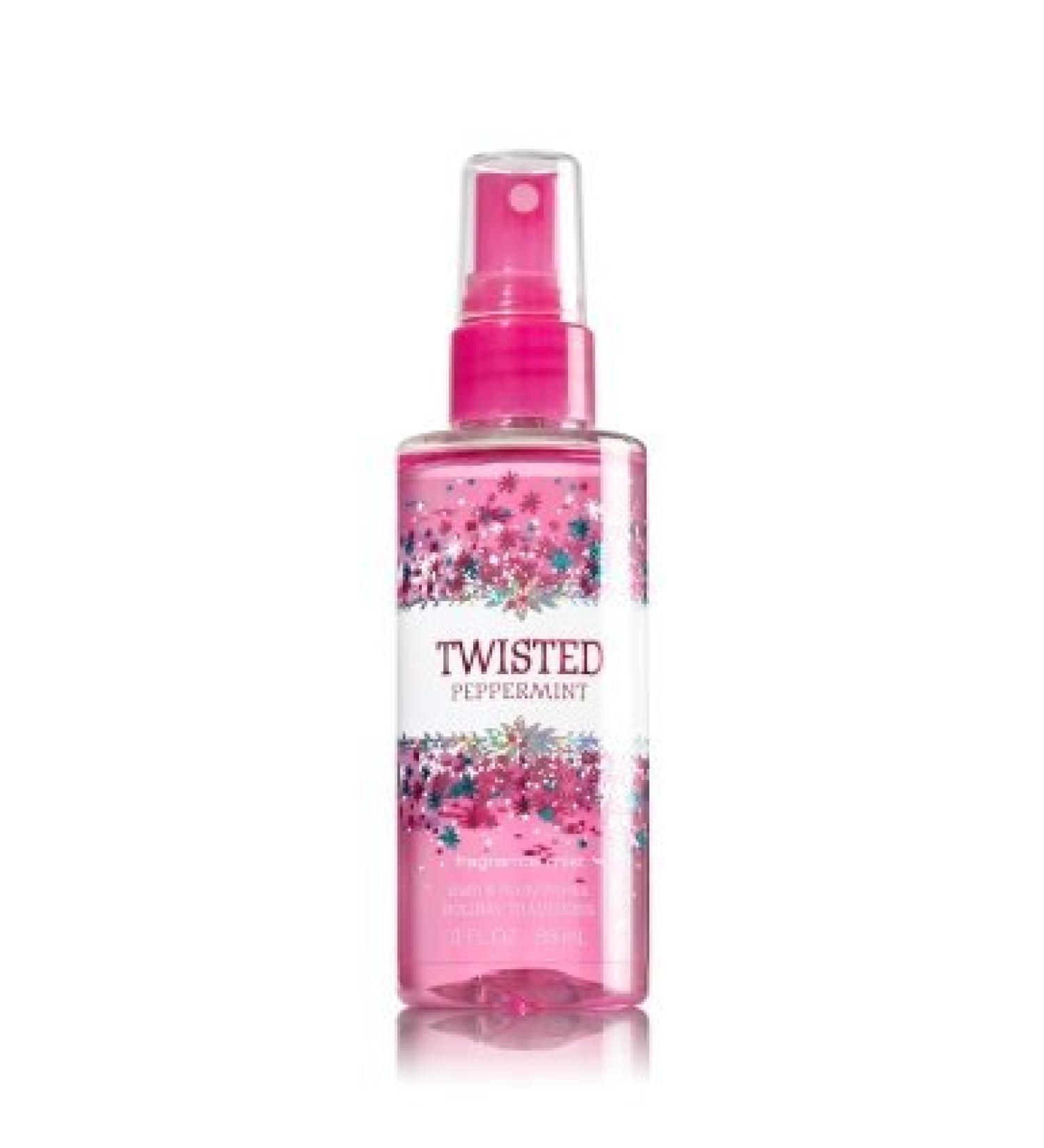 Bath and Body Works Twisted Peppermint Mist 3 Oz New
