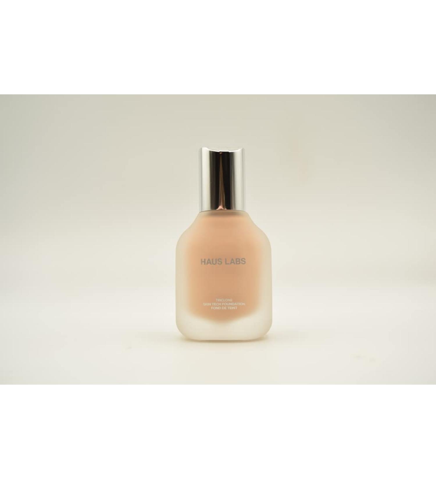 Haus Labs Triclone Skin Tech Medium Coverage Foundation with Fermented Arnica - 220 Light Medium Warm - Light Medium with Warm Rosy Peach Undertones