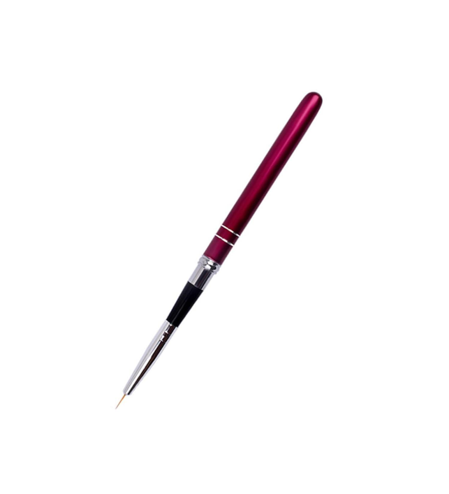 minkissy Set Nail Art Liner Brush Nail Stripping Brush Dotting Painting Pen Paint Pen Pull Pen Crystal Pen Red Stripe Stripers Nail Art Liner Pen medium Red - Buy Online on GoSupps.com