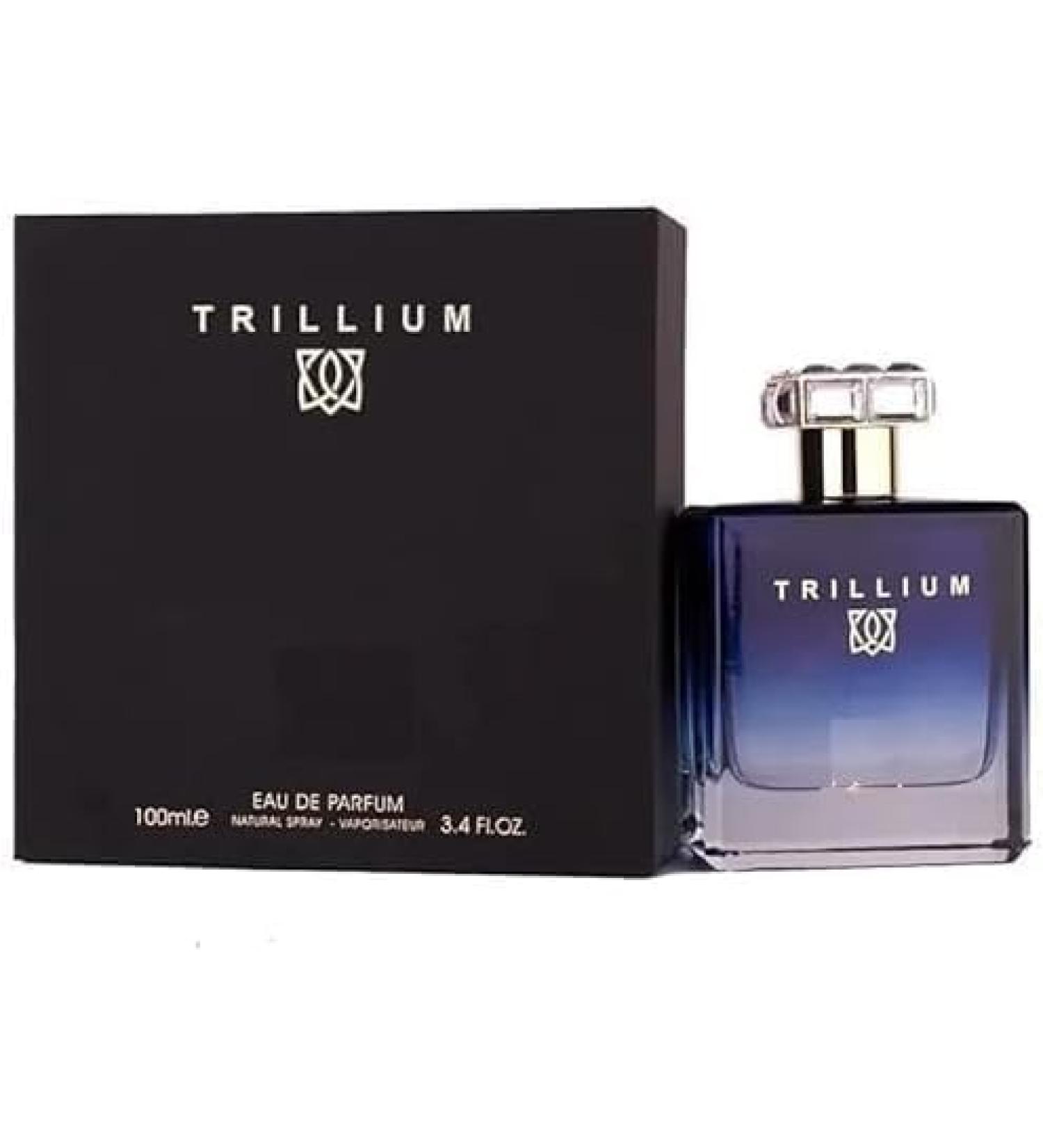 Trillium EDP For Men | Long lasting Fragrance Perfum | Eau De Perfum | For men & Women | 100 Ml