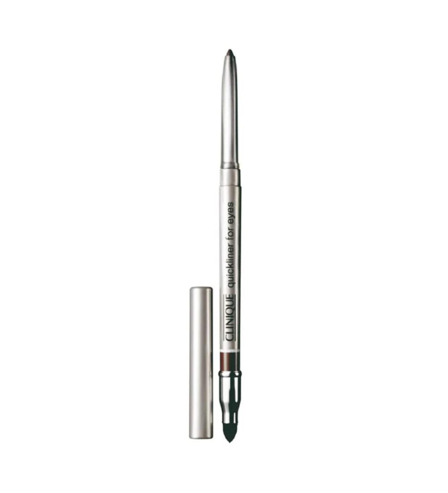 Clinique Quickliner for Eyes 02 Smoky Brown - 0.01 Ounce Pencil, Pack of 1 - Buy Online on GoSupps.com