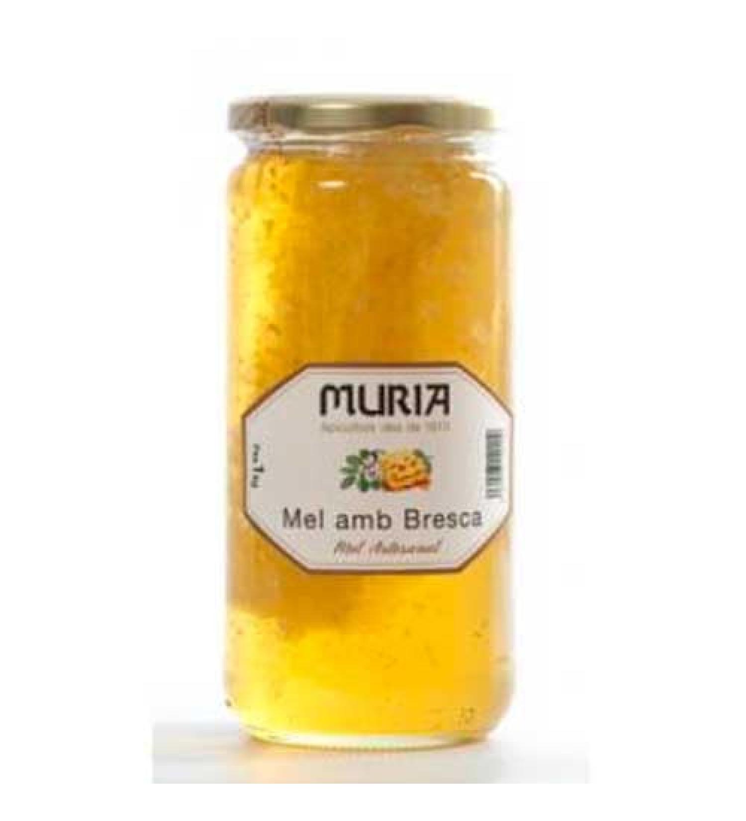 honey with honeycomb 1 kg