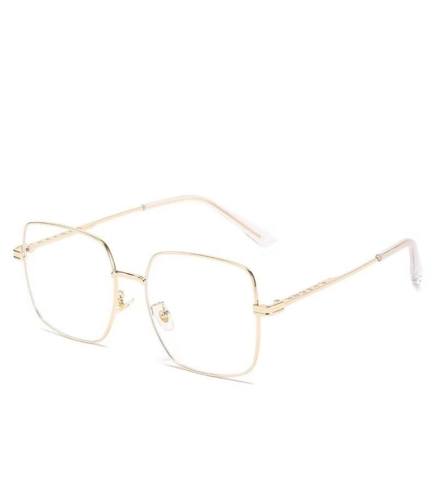Shop Oversized Square Reading Glasses | Blue Light Blocking +300 | Fatigue Relief for Computer Use - Buy Online on GoSupps.com
