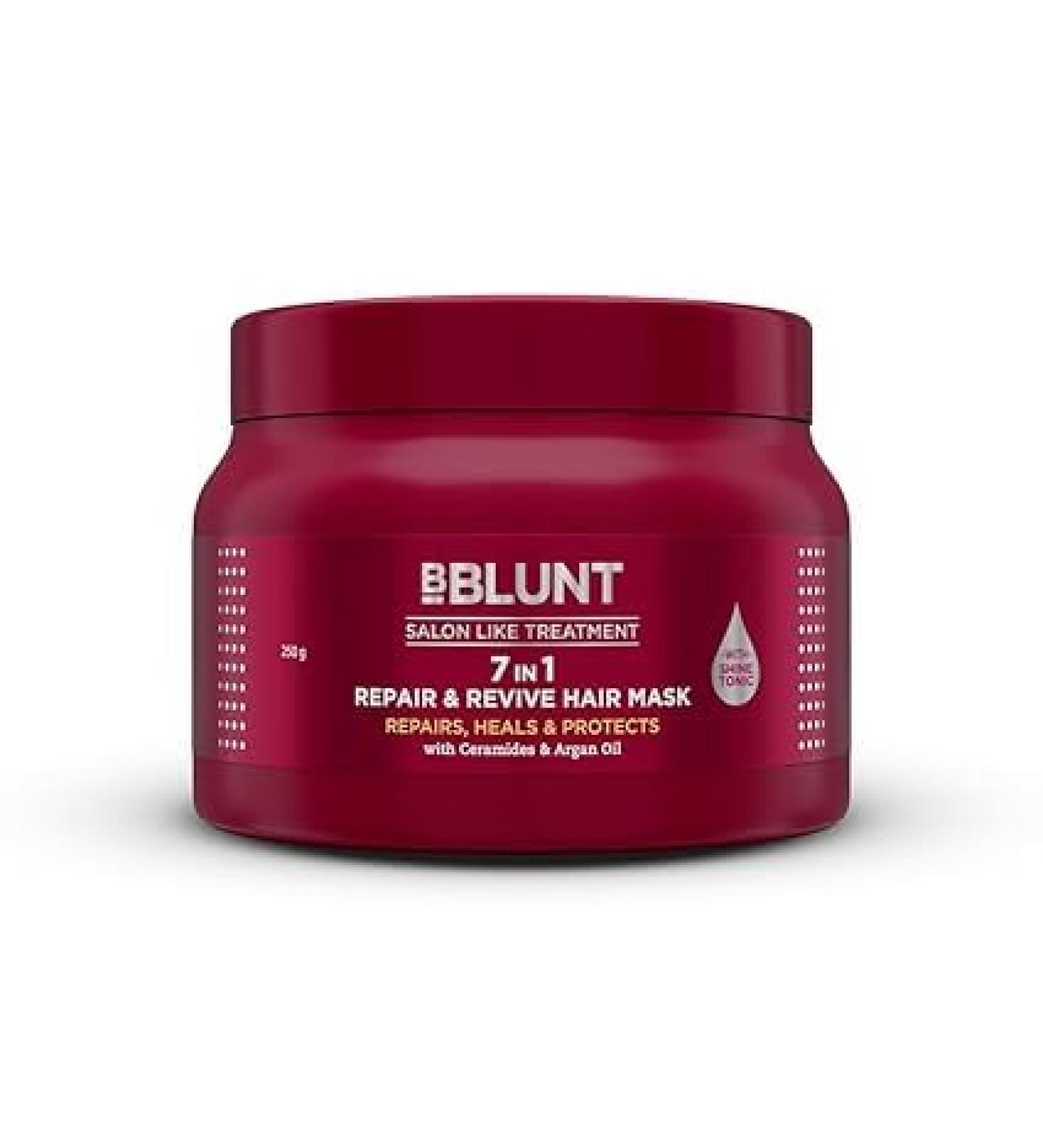 BB_LUNT 7 in 1 Repair & Revive Hair Mask - 250g for 100% Damage Repair | Ceramides & Argan Oil | International Shipping Available - Buy Online on GoSupps.com