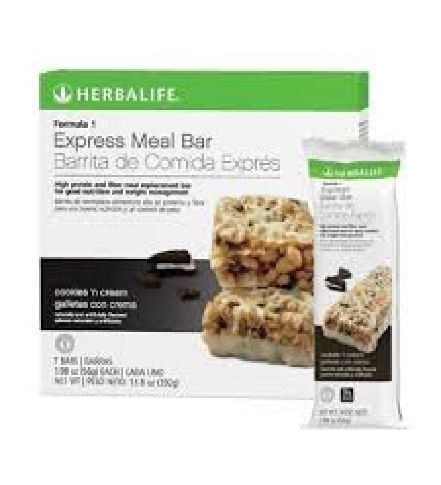 Formula 1 Express Meal Bar Cookies n Cream Cookies And Cream 1 Count (Pack of 7)