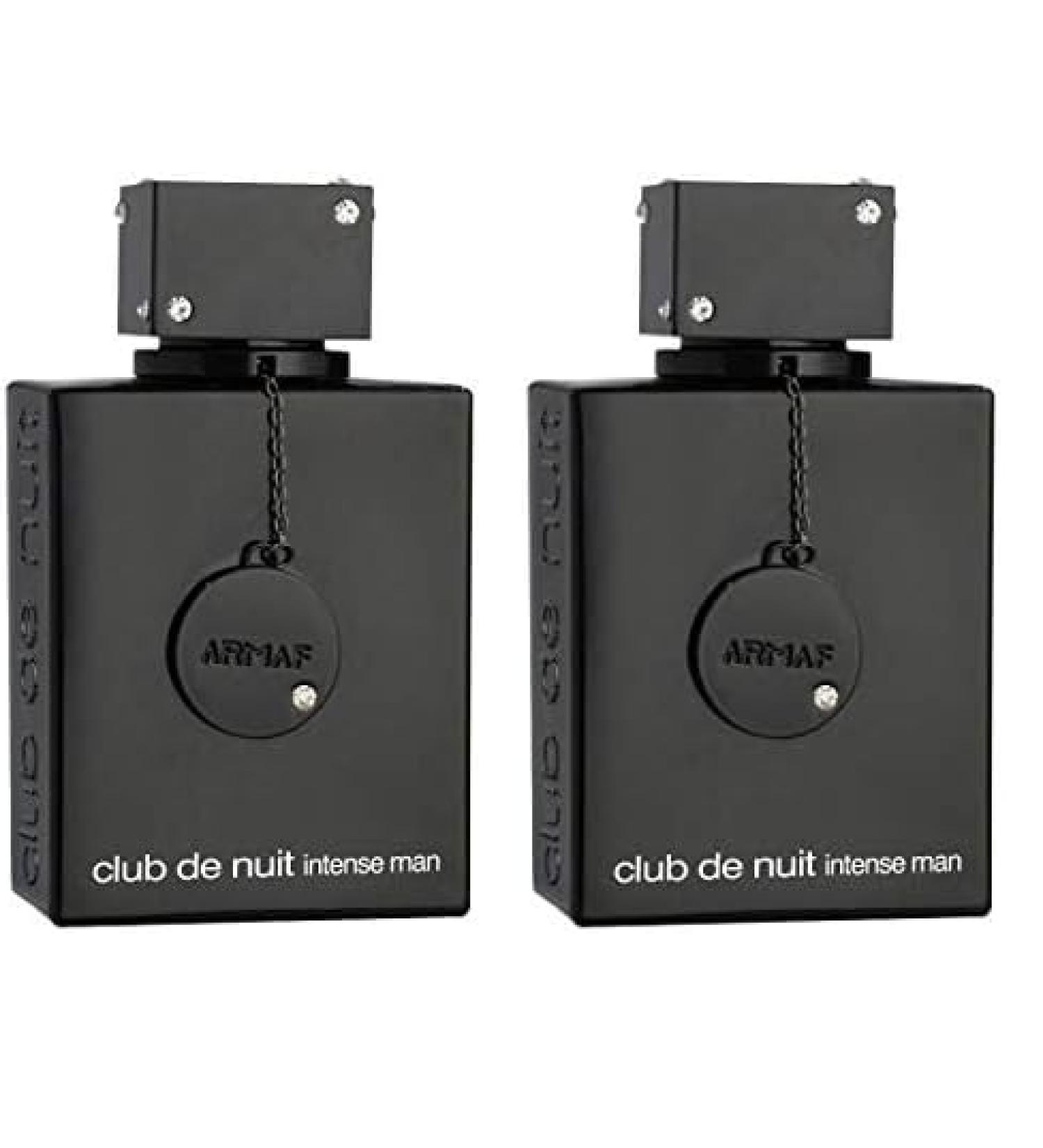 ARMAF Club De Nuit Intense Man Eau De Toilette 3.6 Ounce woody spicy (Pack of 2) BLACK 3.6 Fl Oz (Pack of 2) - Buy Online on GoSupps.com