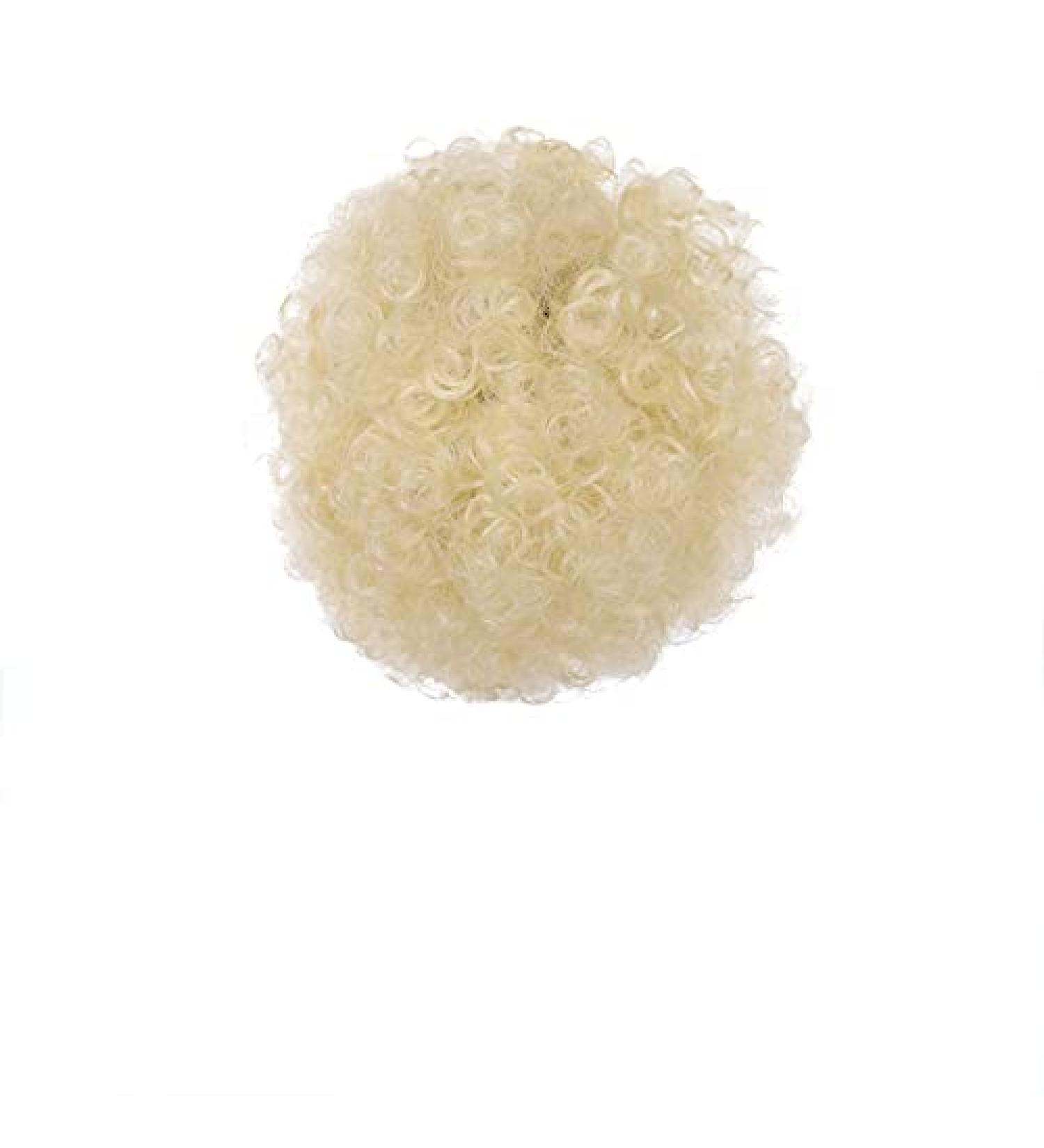 Synthetic Buns Boy Wig | Afro Puff Ballerina Wigs for Black Women & Girls | Stylish Ponytail Hair Accessories - Buy Online on GoSupps.com